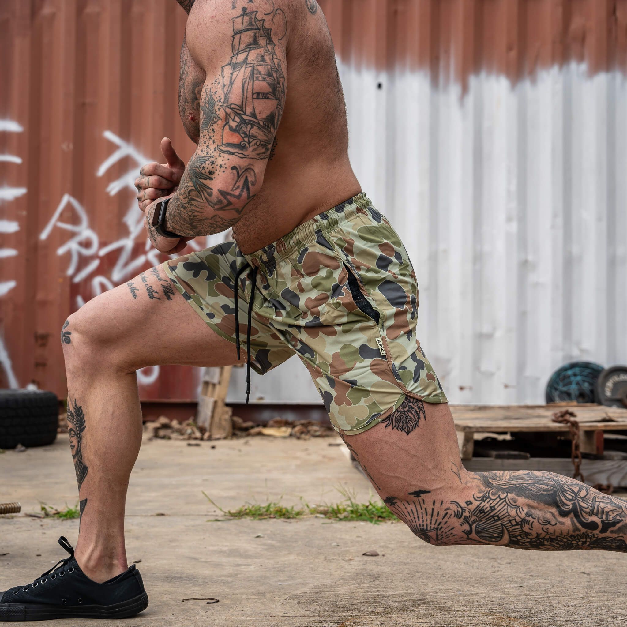 Men's Tactical Athlete Training Shorts | 5.5" - Combat Iron Apparel Co.