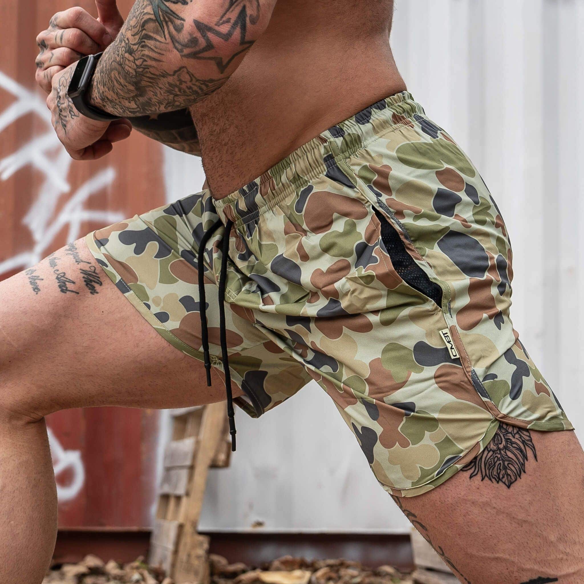Men's Tactical Athlete Training Shorts | 5.5" - Combat Iron Apparel Co.