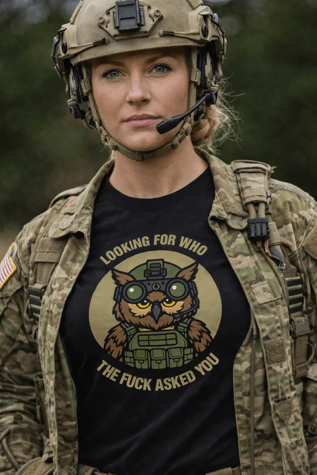 Tactical Owl - Looking For Who The Fuck Asked You - Unisex t-shirt
