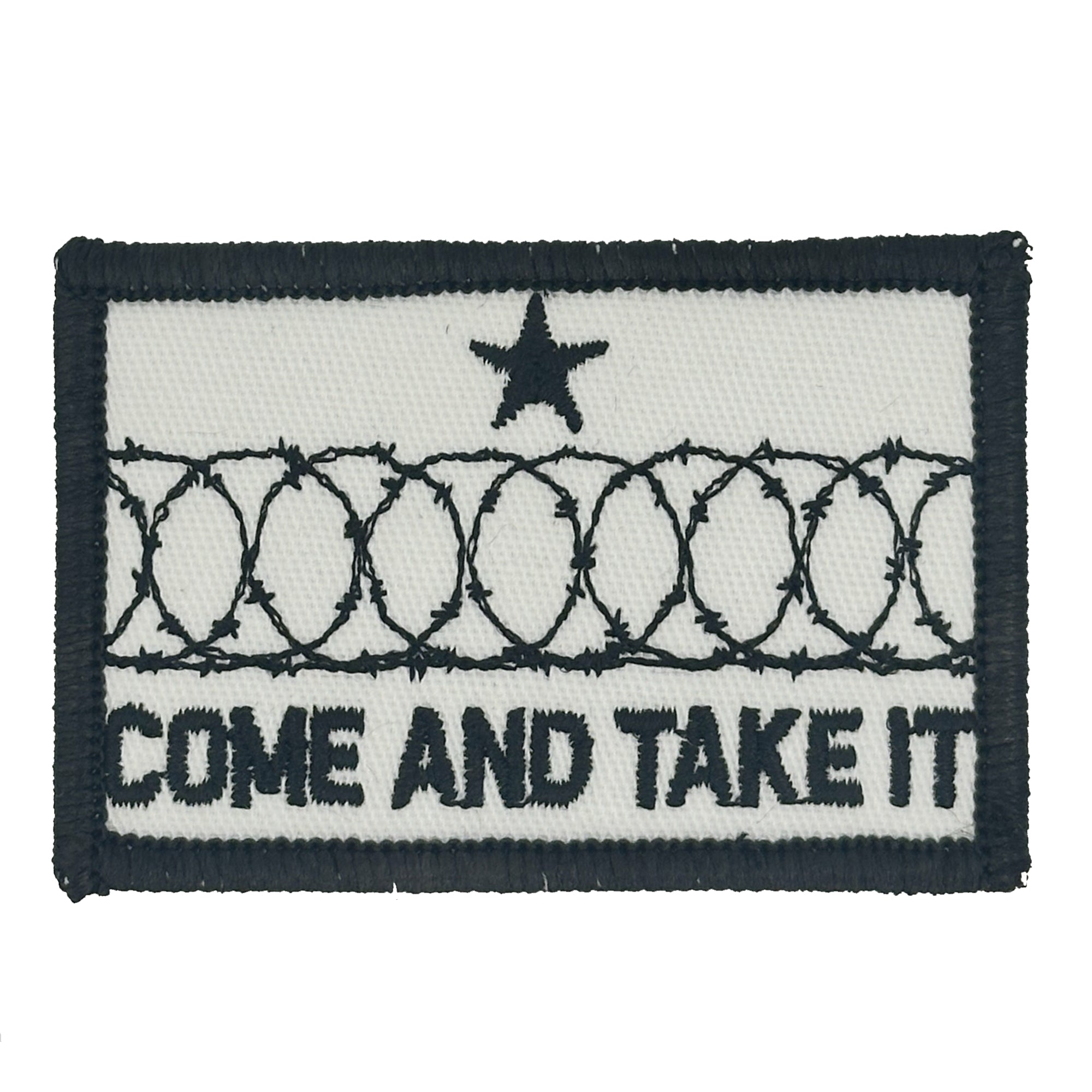 Come And Take It Texas Border Wall Barbed Wire - 2x3 Patch