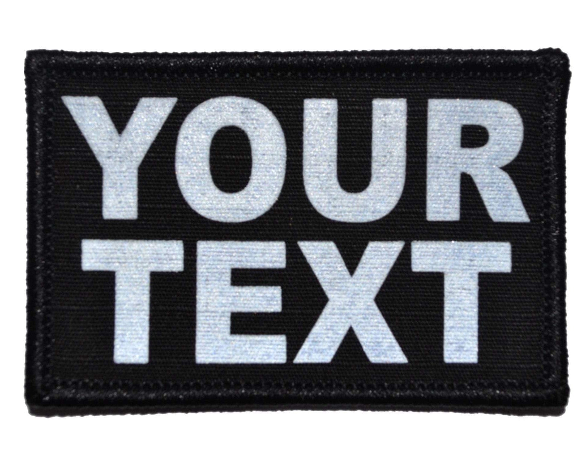 Tactical Gear Junkie Patches Custom Reflective Patch - 2x3