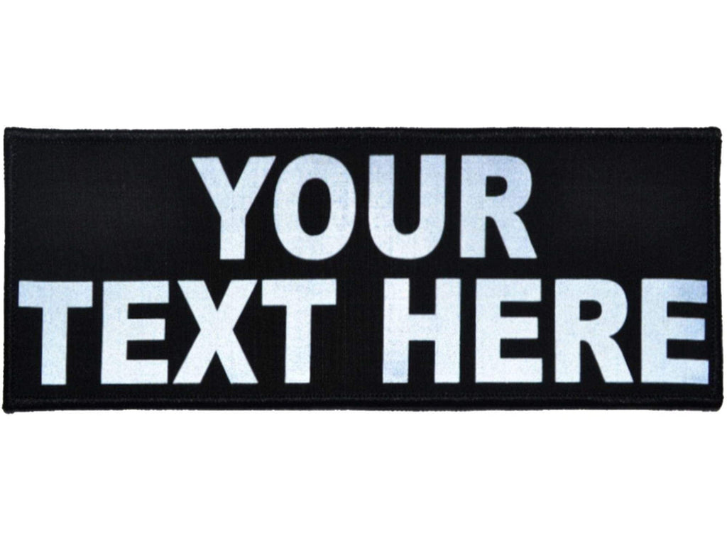 Custom Reflective Patch - 4x10