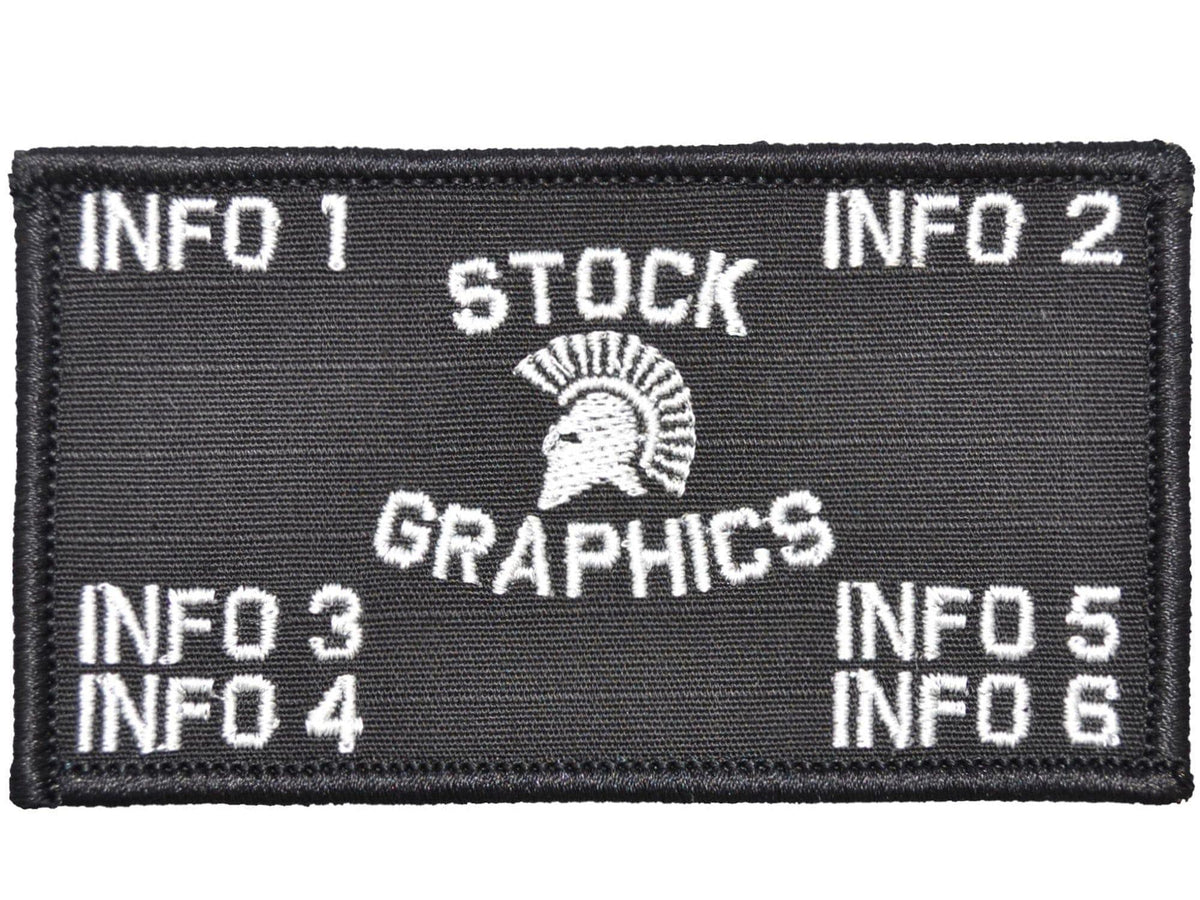 Custom Combat Plate Carrier Flak Patch - Custom Text, Color, and More