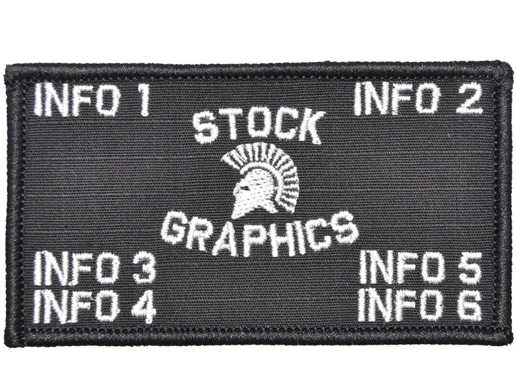 Custom Combat Plate Carrier Flak Patch - Custom Text, Color, and More
