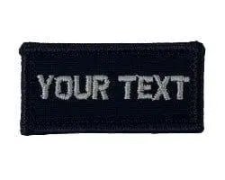 Custom Text Patch - 1x2