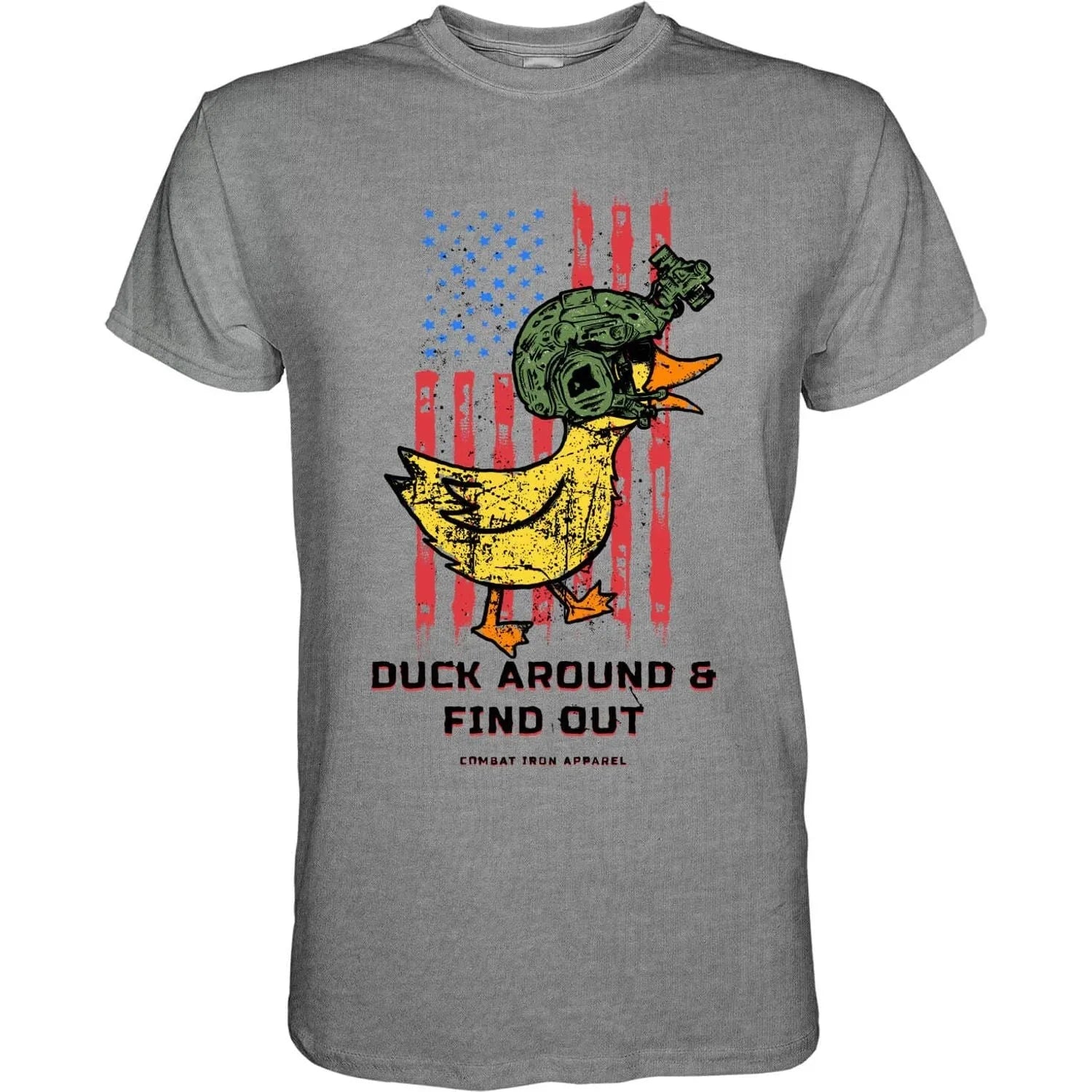Duck Around and Find Out Men's T-Shirt - Combat Iron Apparel Co.