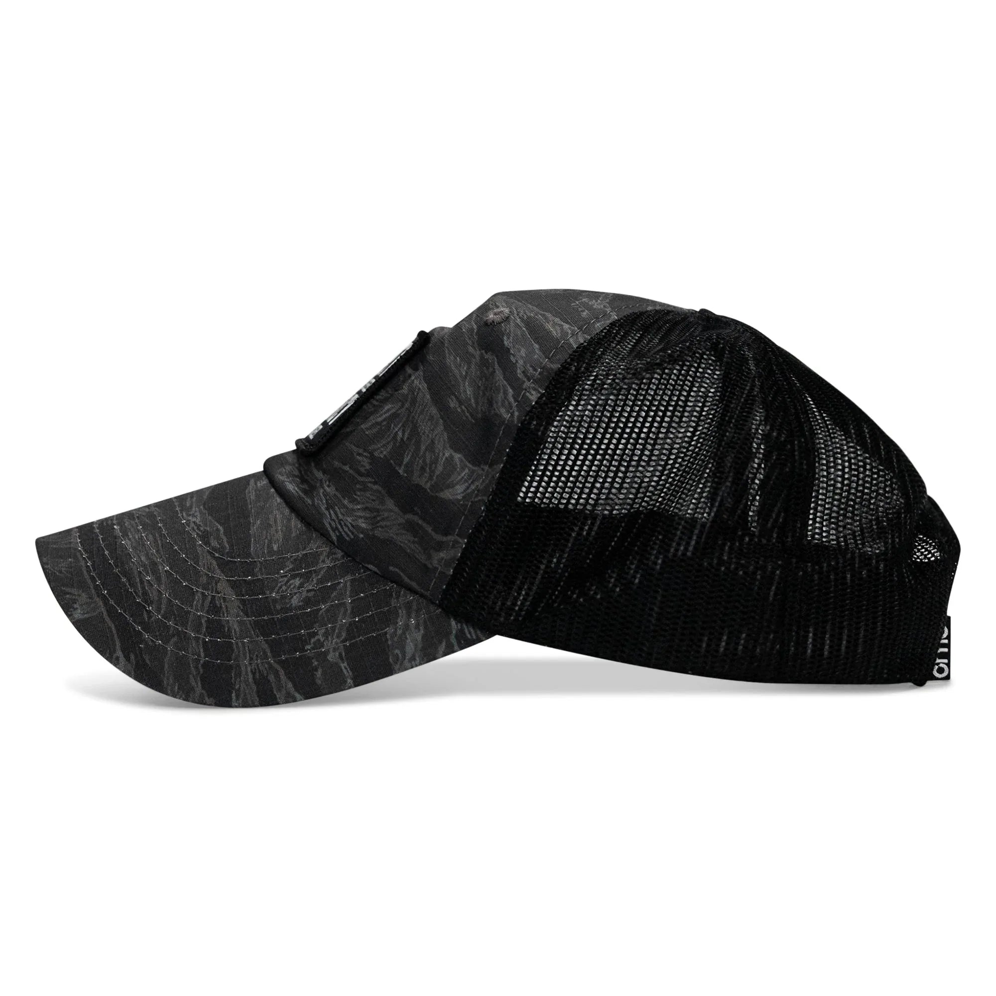 Death Is Promised. Mercy Is Earned Patch. Tactical Ripstop Mesh Snapback Hat - Combat Iron Apparel Co.