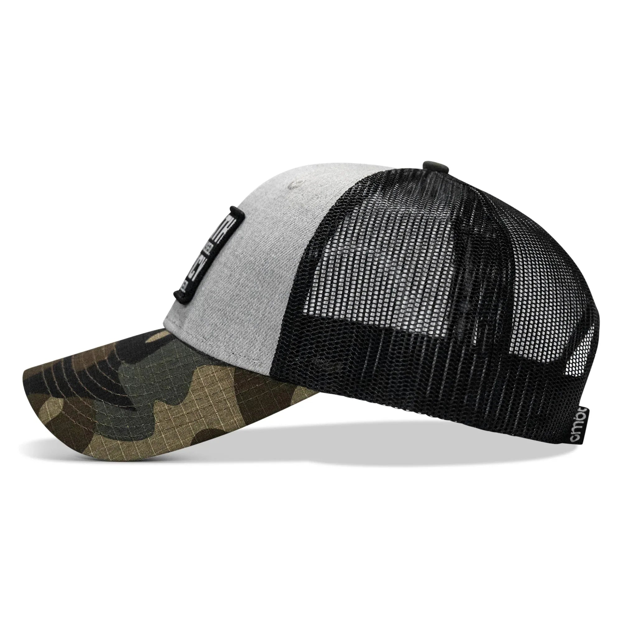 Death Is Promised. Mercy Is Earned Patch Snapback Hat - Combat Iron Apparel Co.