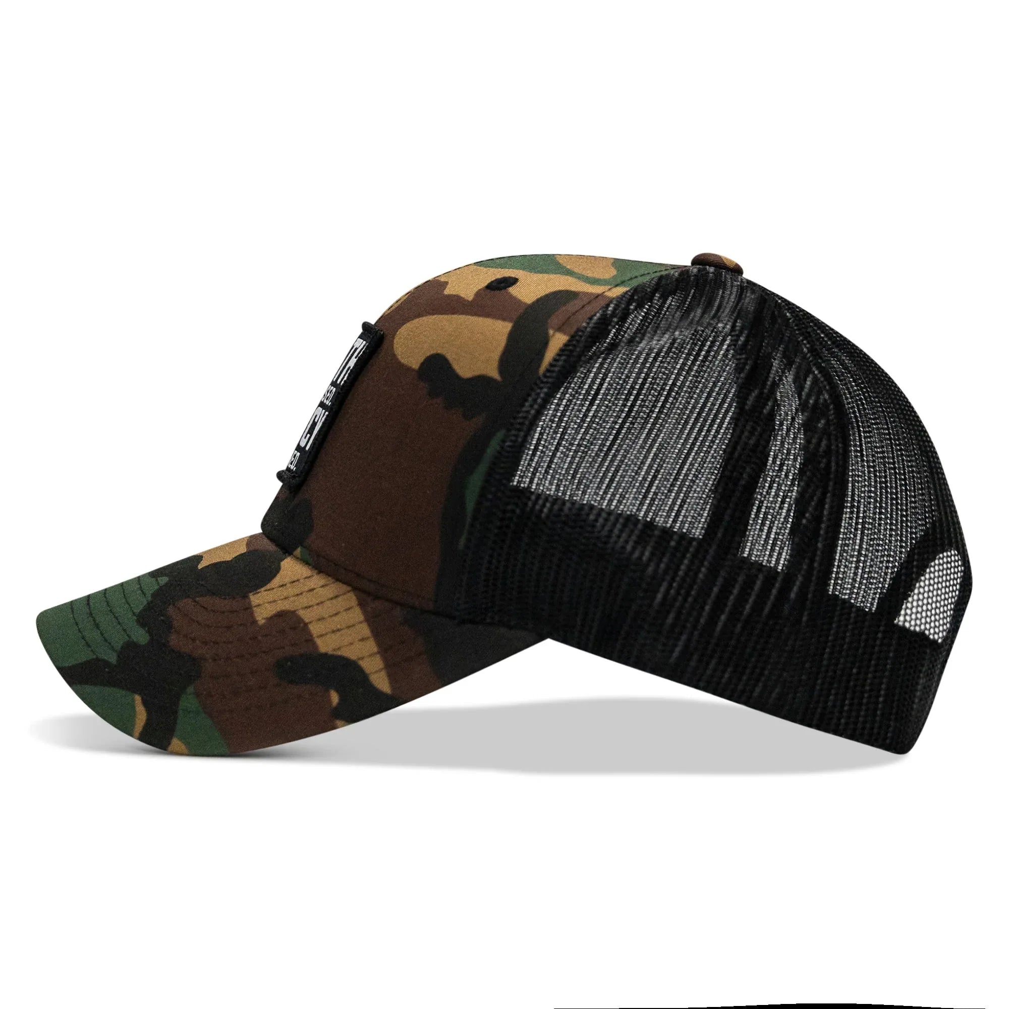 Death Is Promised. Mercy Is Earned Patch Snapback Hat - Combat Iron Apparel Co.