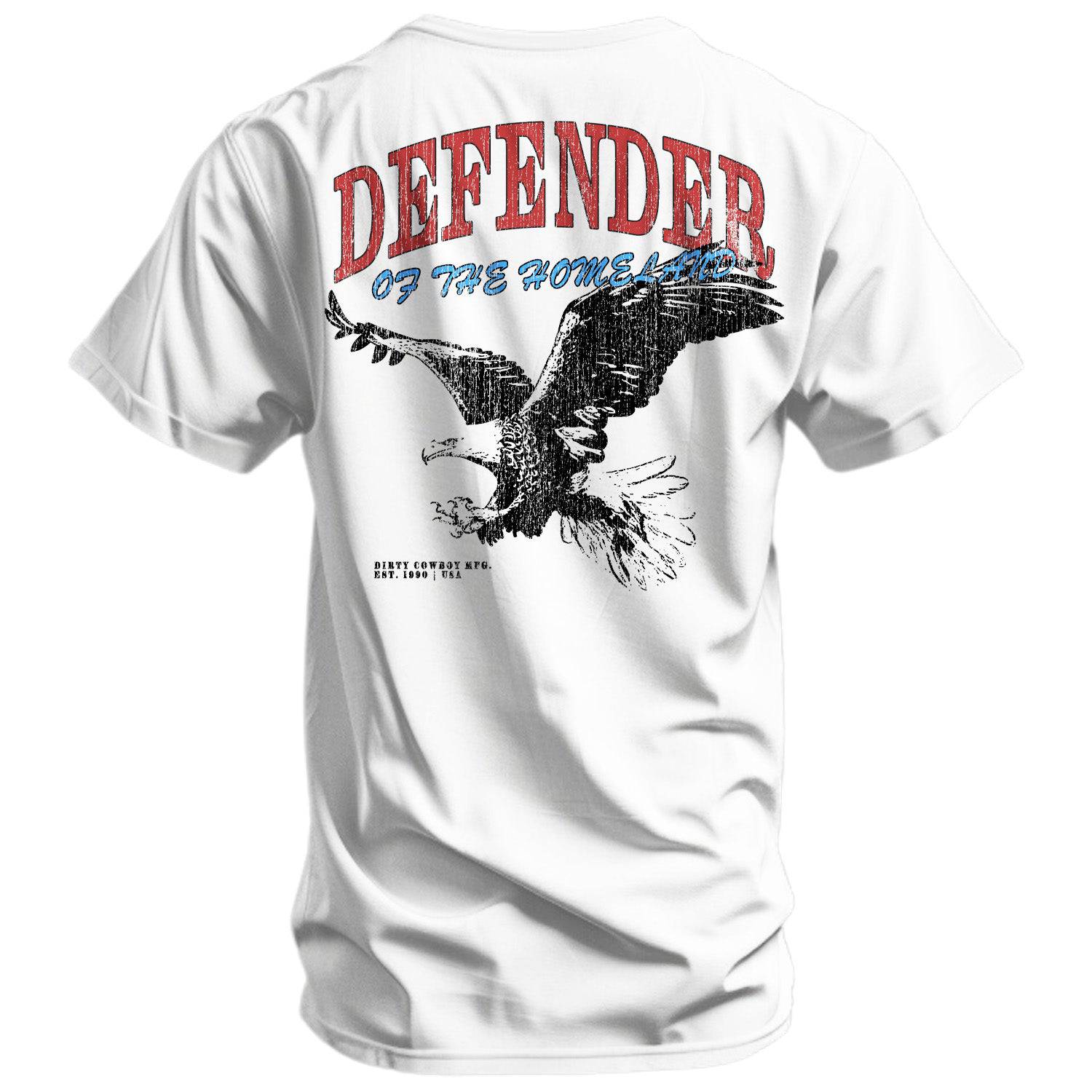 Defender Of the Homeland Eagle Men's T-Shirt - Combat Iron Apparel Co.