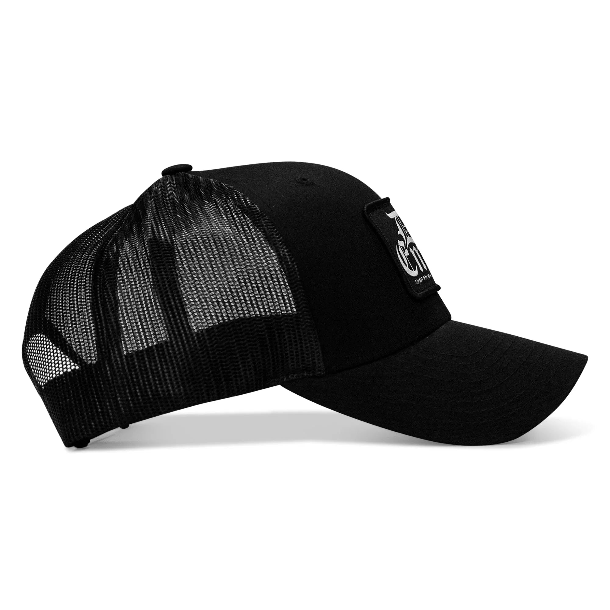 Die Empty Black Patch Snapback Hat - Combat Iron Apparel Co.