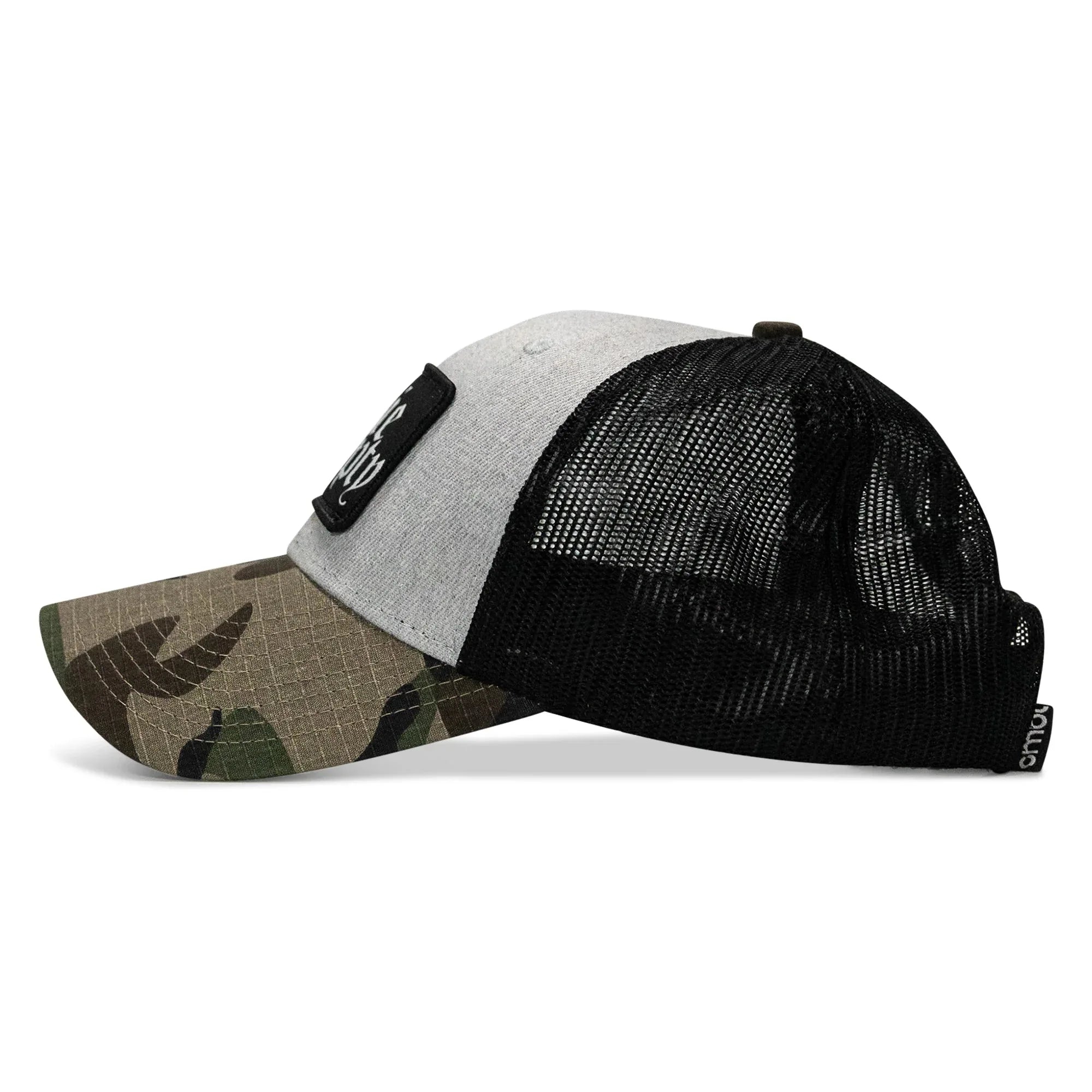 Die Empty Black Patch Snapback Hat - Combat Iron Apparel Co.