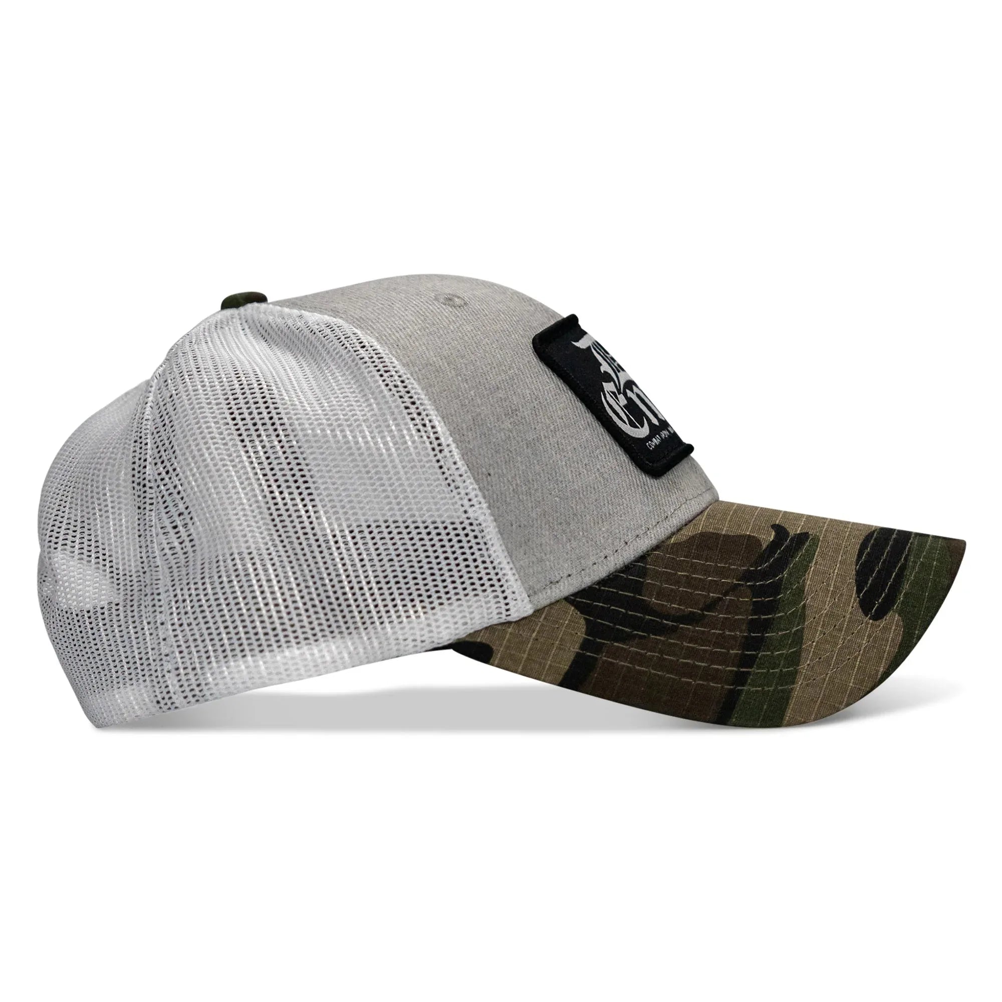 Die Empty Black Patch Snapback Hat - Combat Iron Apparel Co.