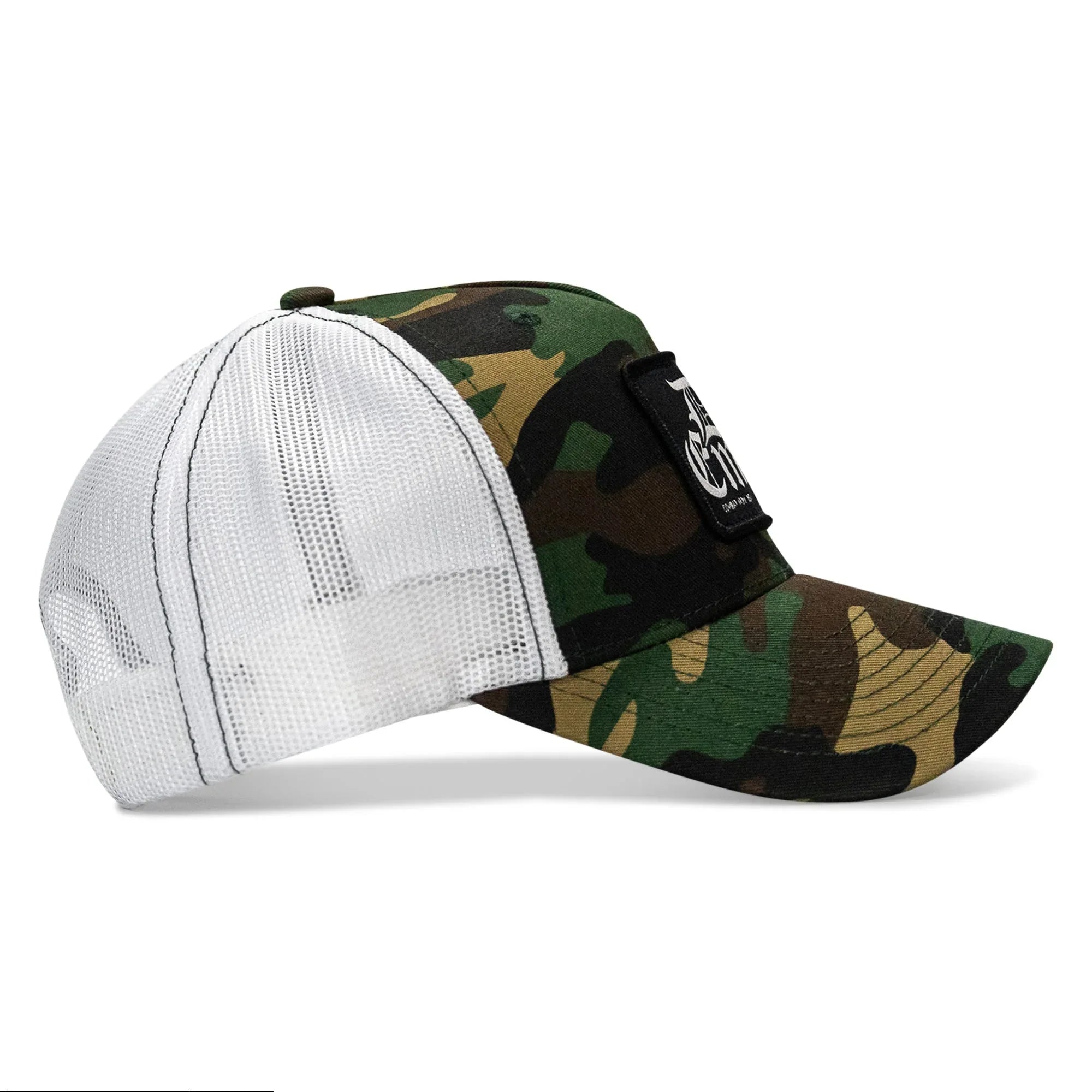 Die Empty Black Patch Snapback Hat - Combat Iron Apparel Co.