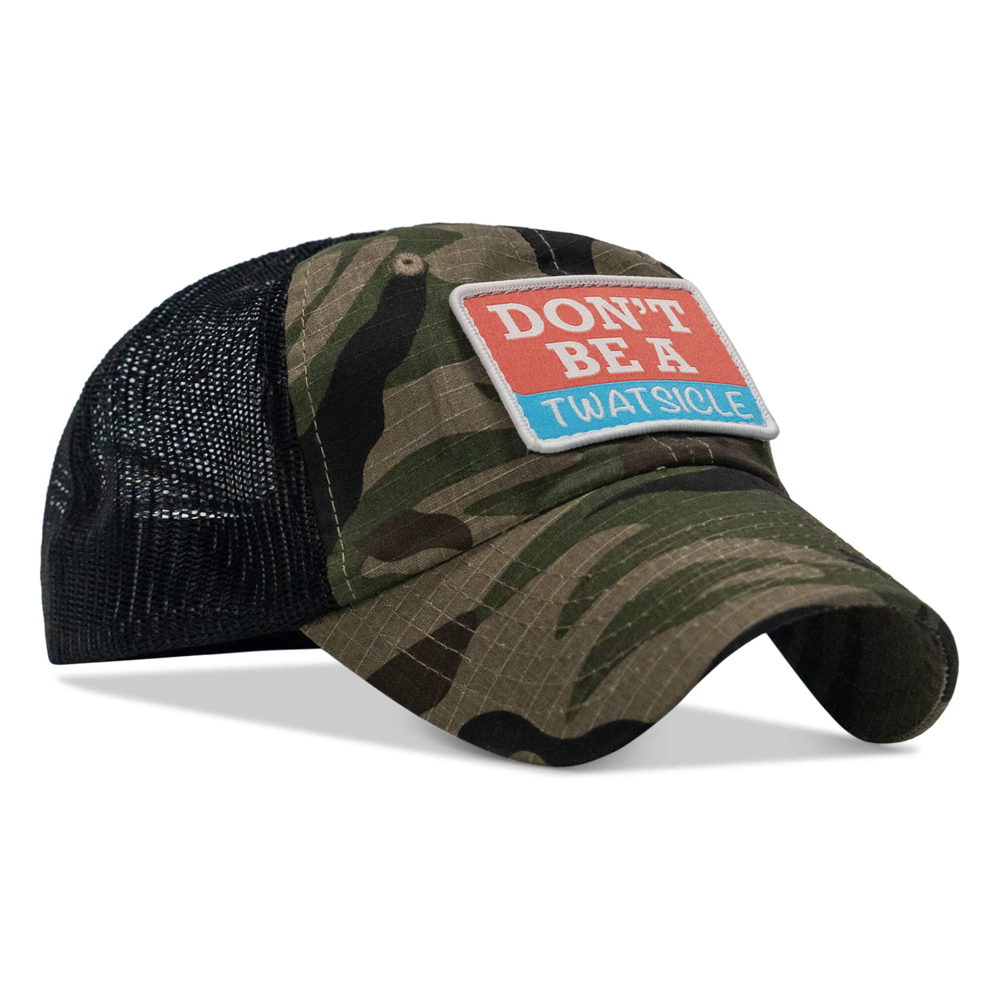 Don't Be A Twatsicle Patch Ripstop Hat - Combat Iron Apparel Co.
