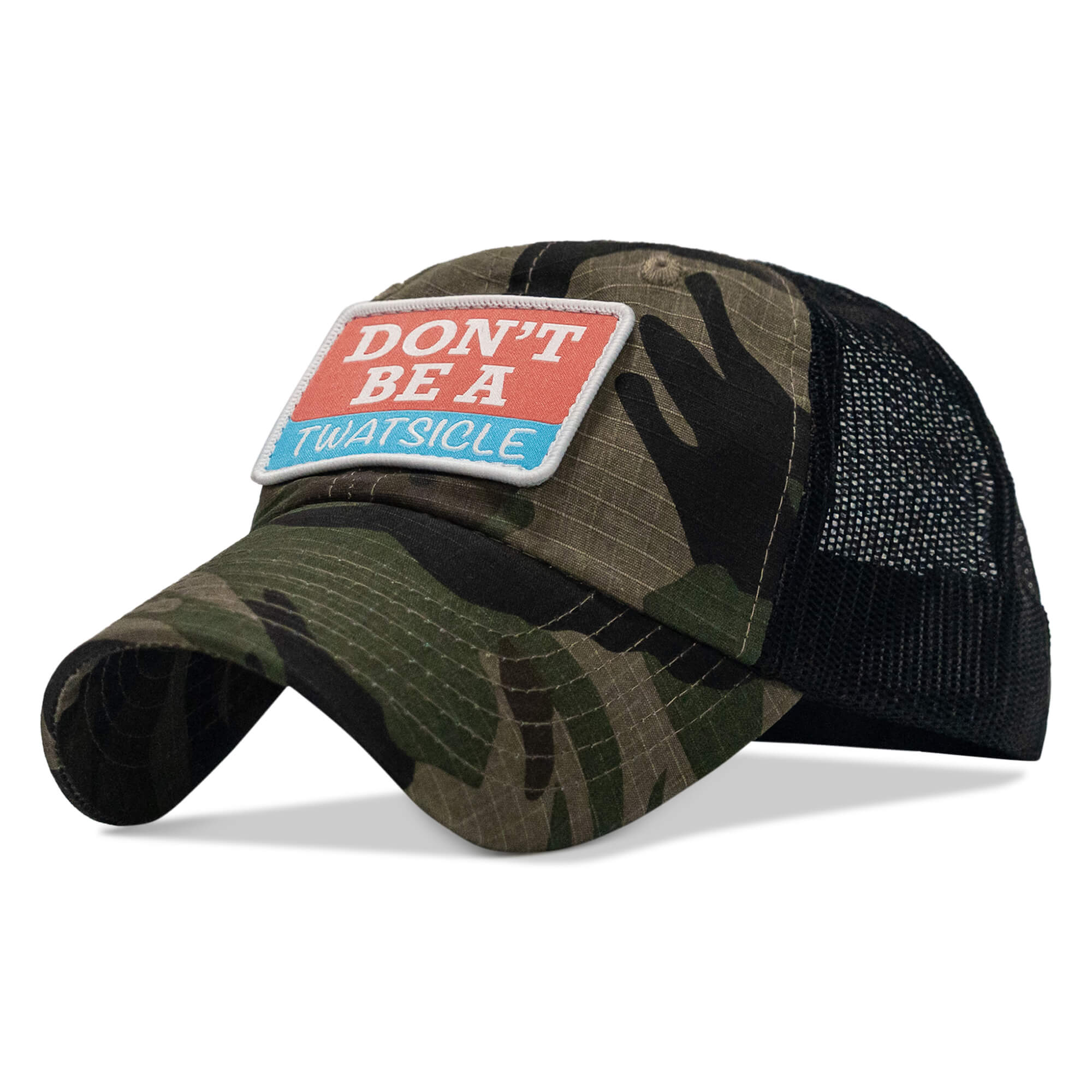 Don't Be A Twatsicle Patch Ripstop Hat - Combat Iron Apparel Co.