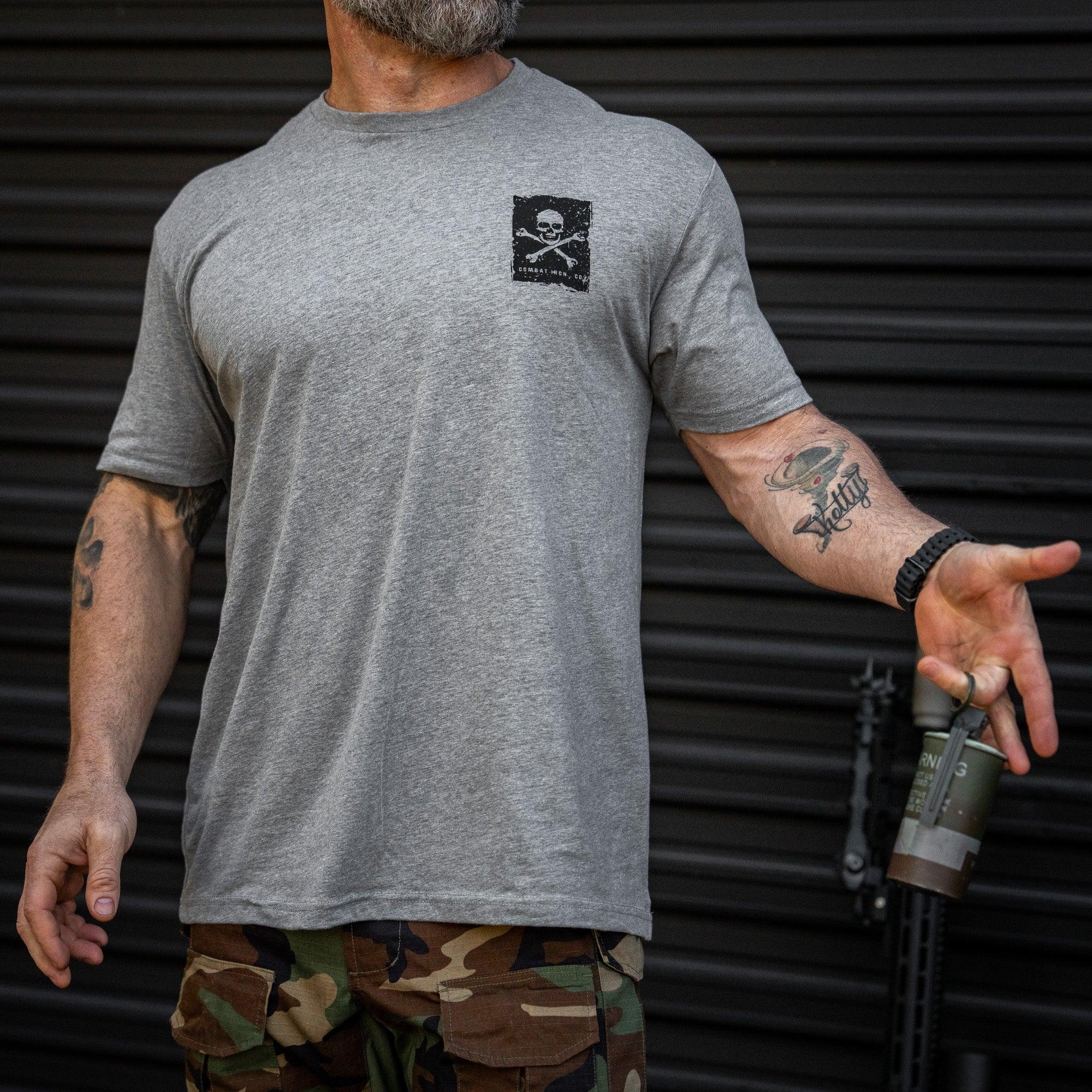 Don't Go Gently Men's T-Shirt - Combat Iron Apparel Co.