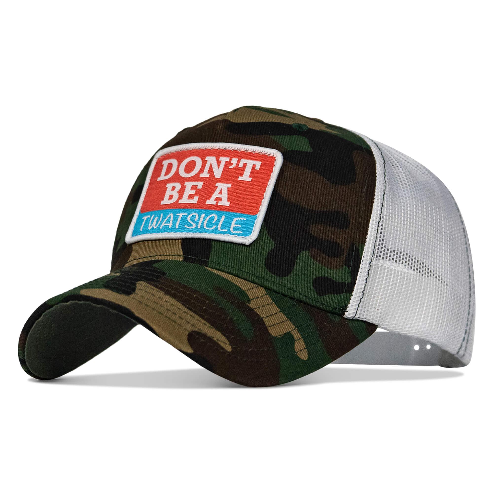 Don't Be A Twatsicle Patch Snapback Hat - Combat Iron Apparel Co.