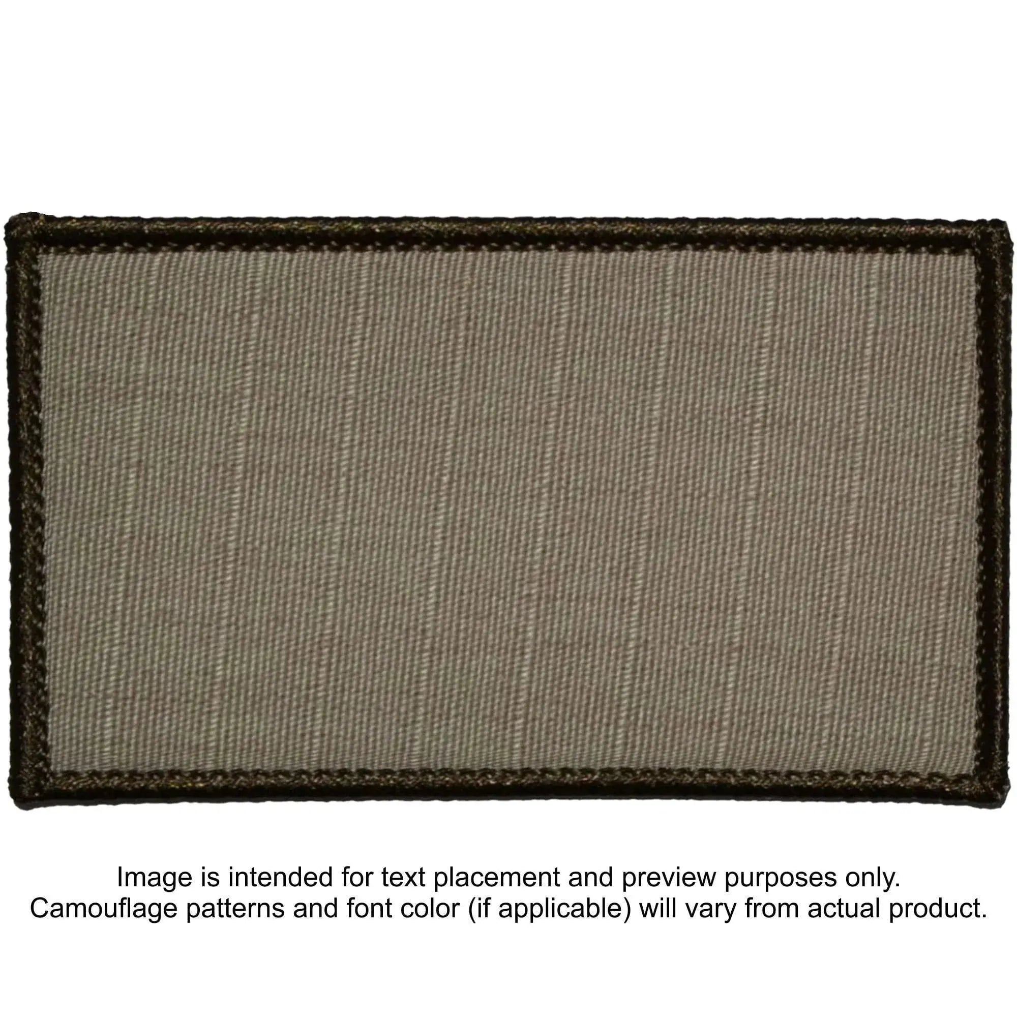 Custom Plate Carrier Text Patch - 2x5