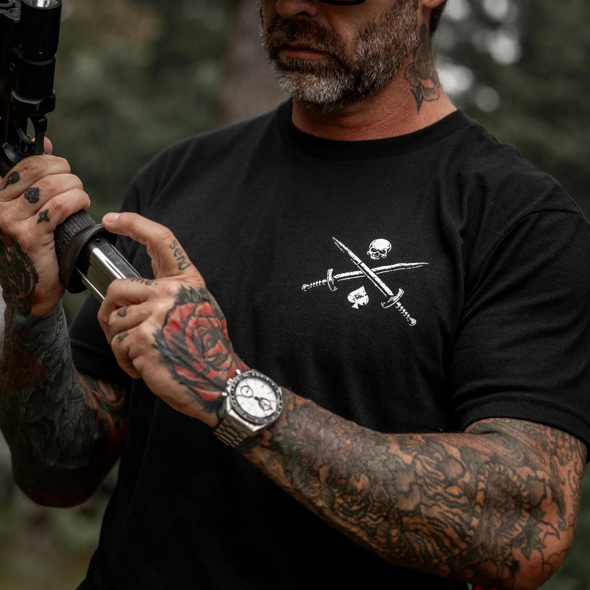 Low In Empathy High In Violence Men's T-Shirt - Combat Iron Apparel Co.