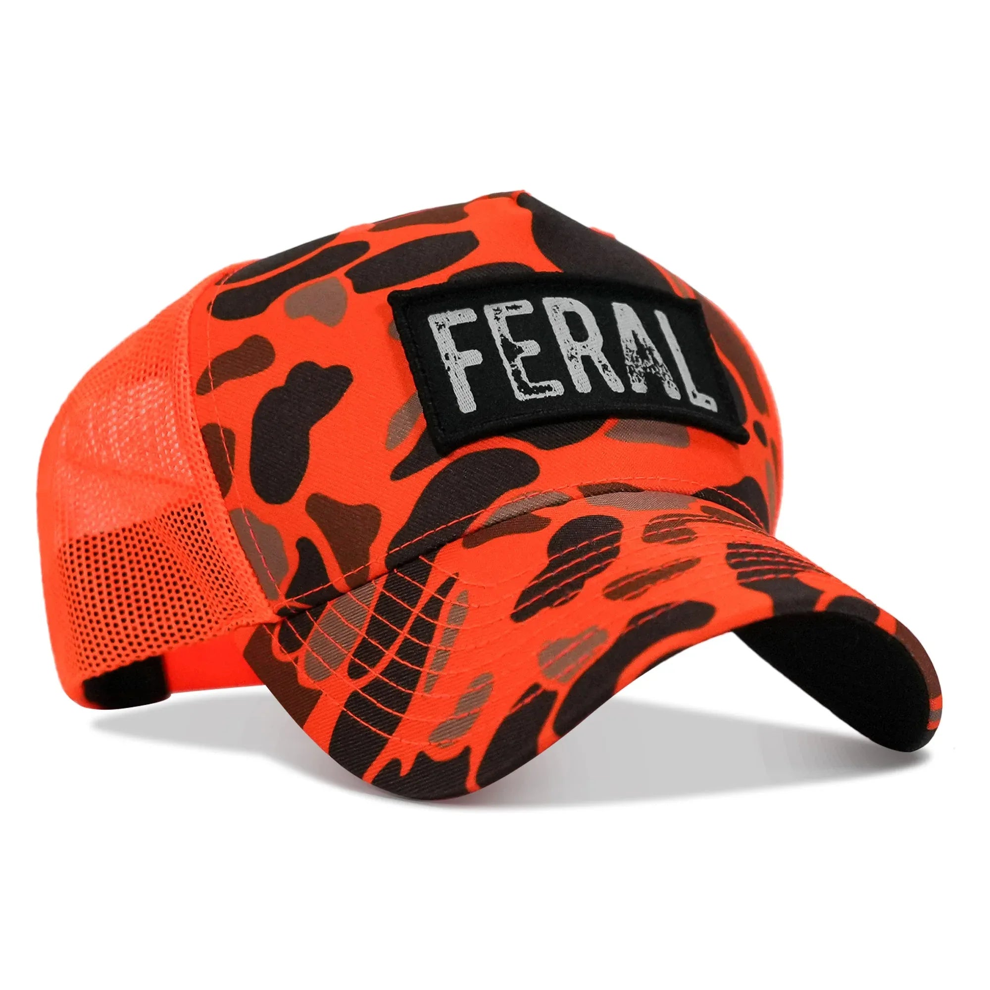 Feral Vintaged Patch Snapback Hat - Combat Iron Apparel Co.