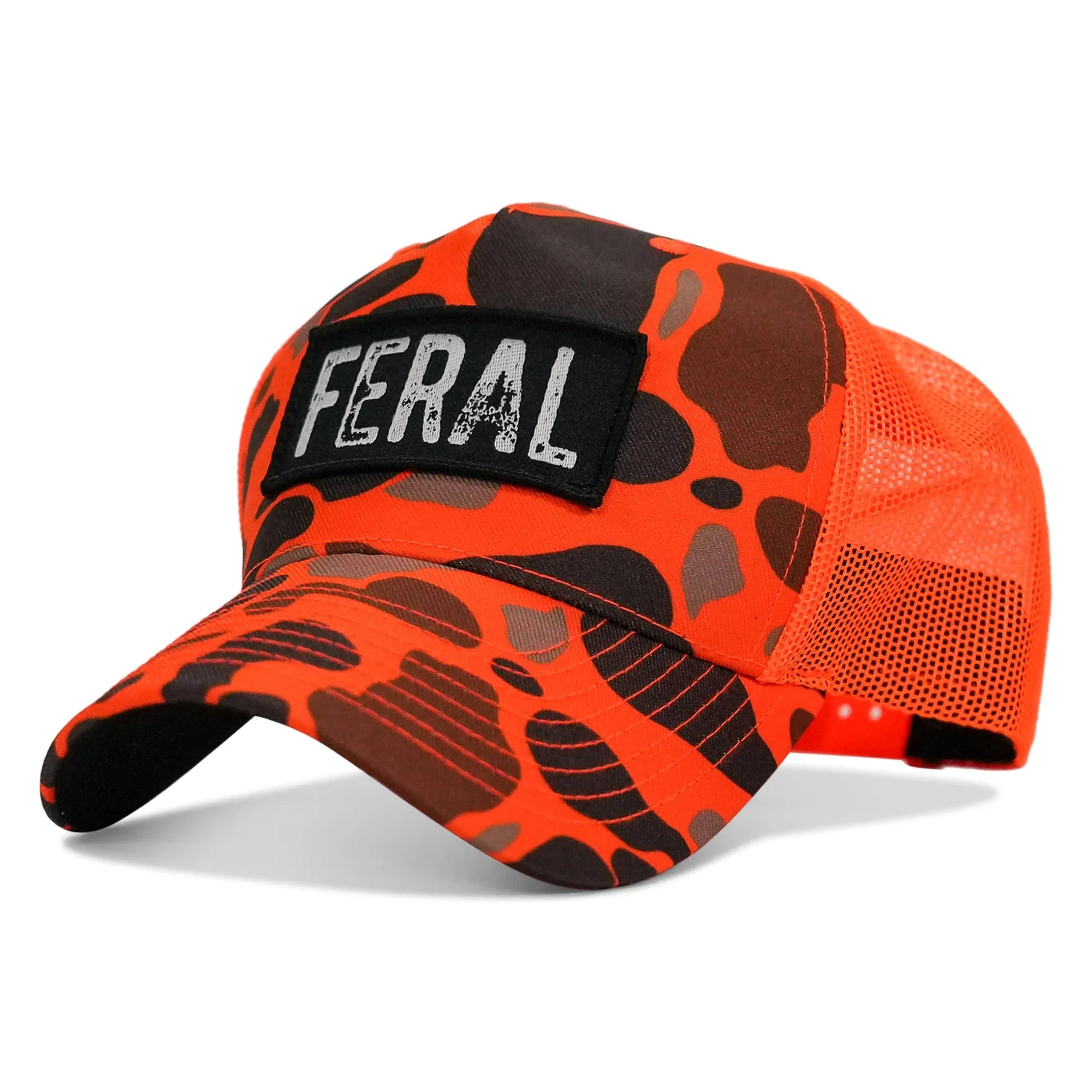 Feral Vintaged Patch Snapback Hat - Combat Iron Apparel Co.