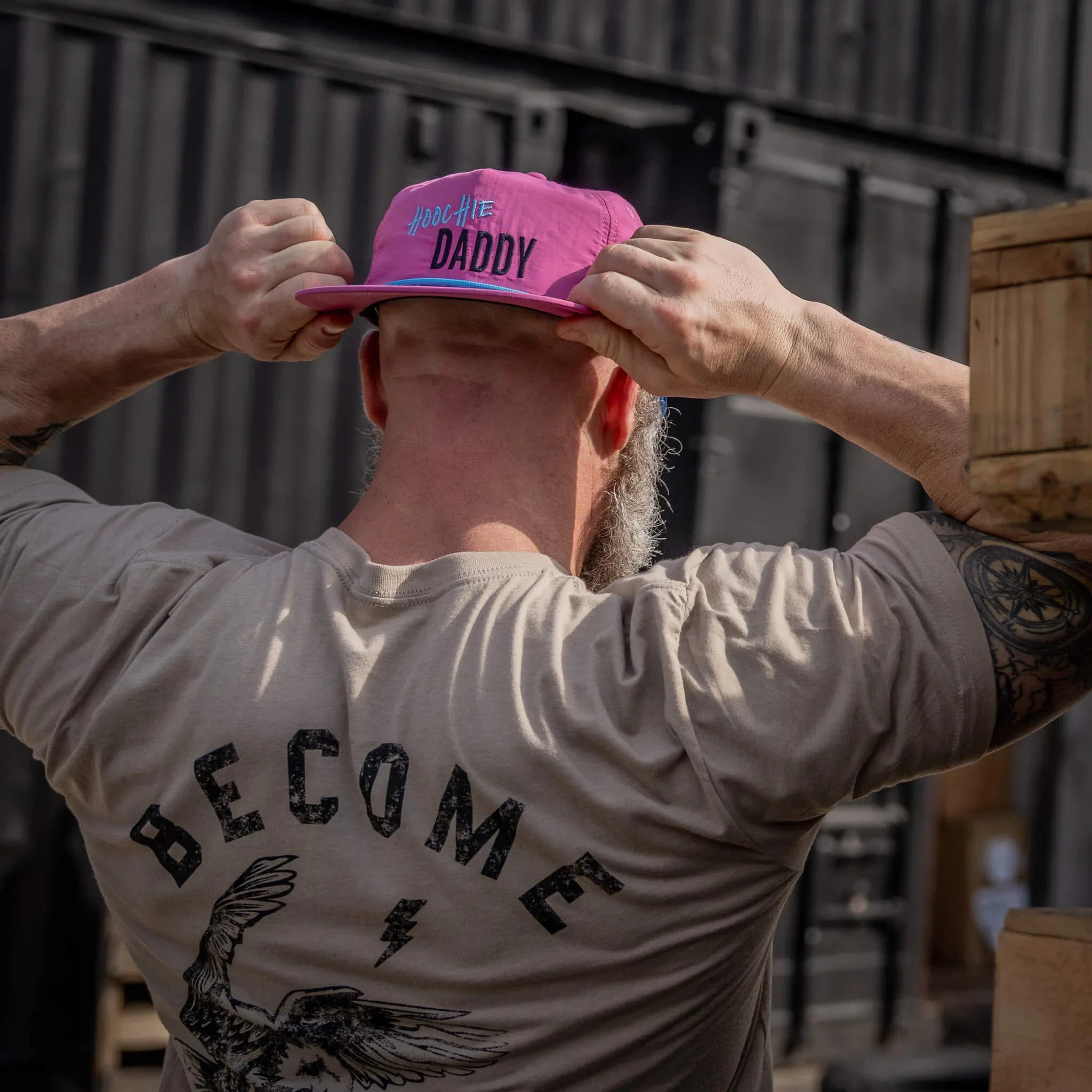 Become A Threat To The Darkness Men's T-Shirt - Combat Iron Apparel Co.