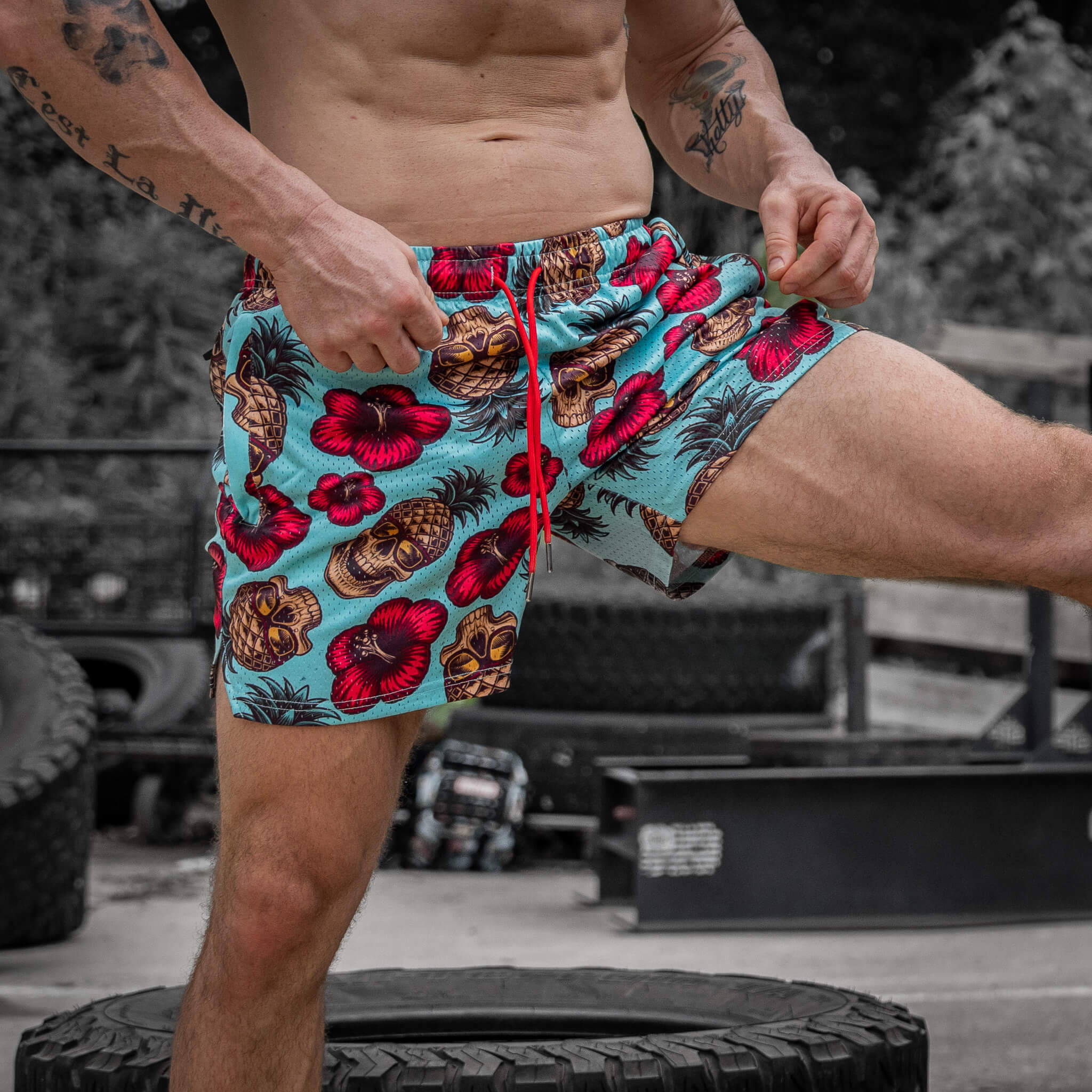 Men's Original Mesh Lifestyle Shorts | 5" - Combat Iron Apparel Co.