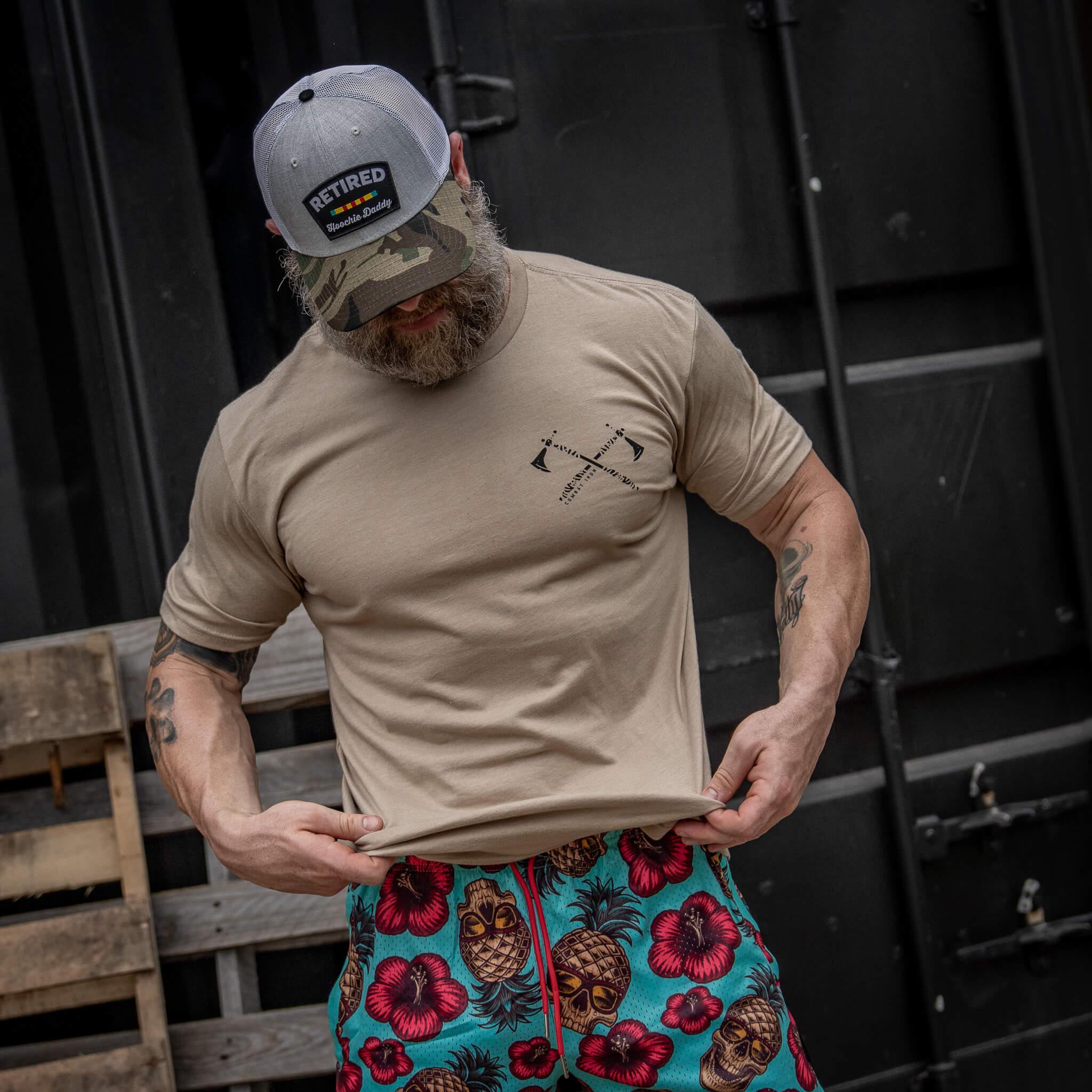 Dying is Easy. Surviving Is Hard Men's T-Shirt - Combat Iron Apparel Co.