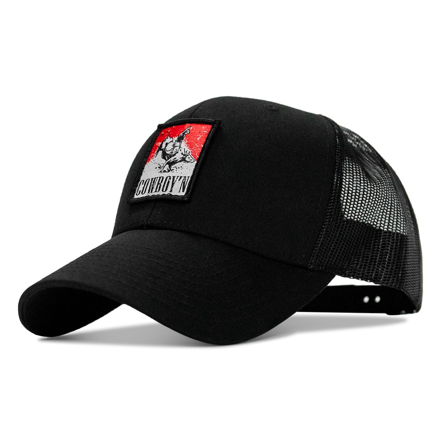 Cowboy'n Knuck If You Buck Patch SnapBack - Combat Iron Apparel Co.