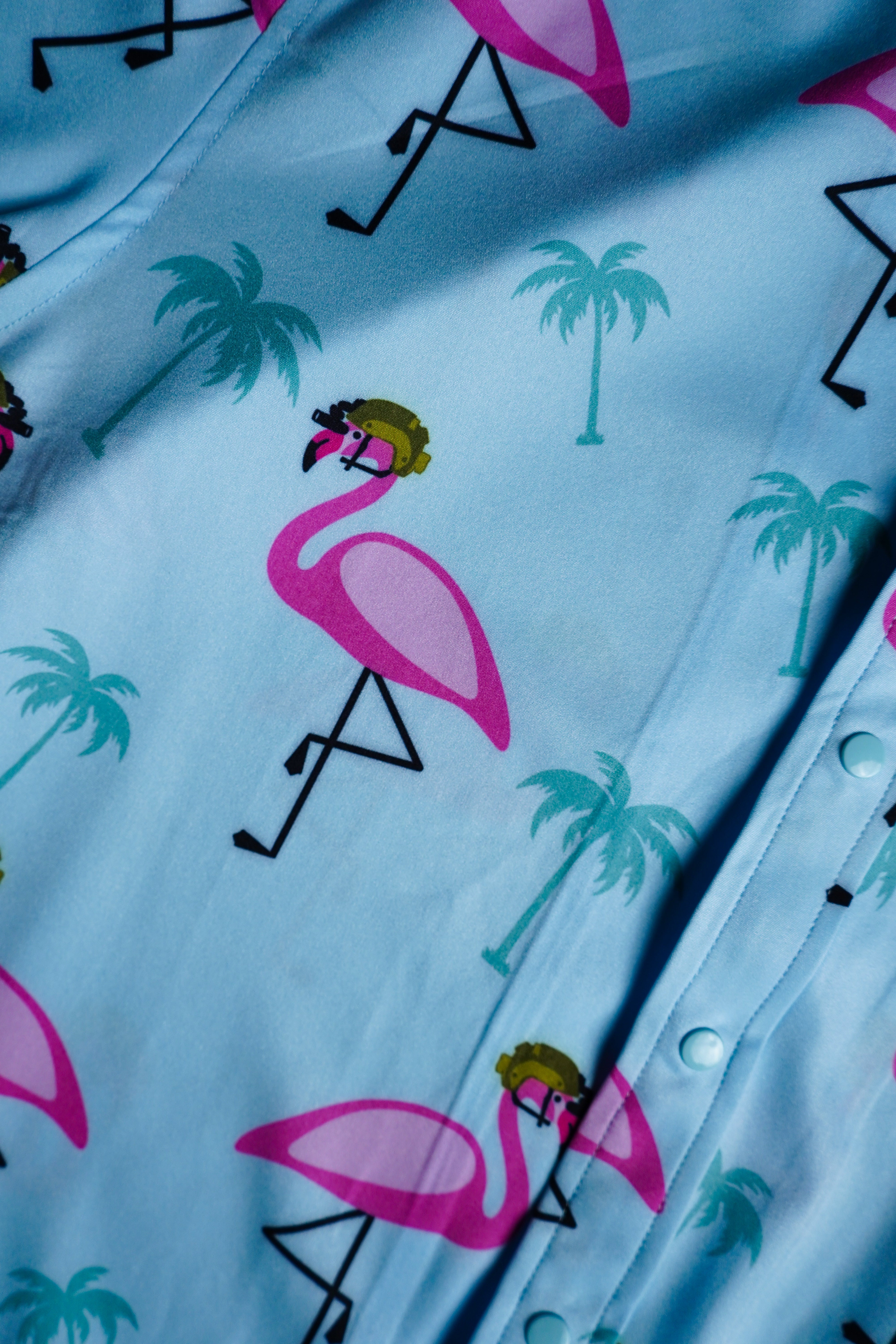 Flamingo Team Six Button-up - Savage Tacticians