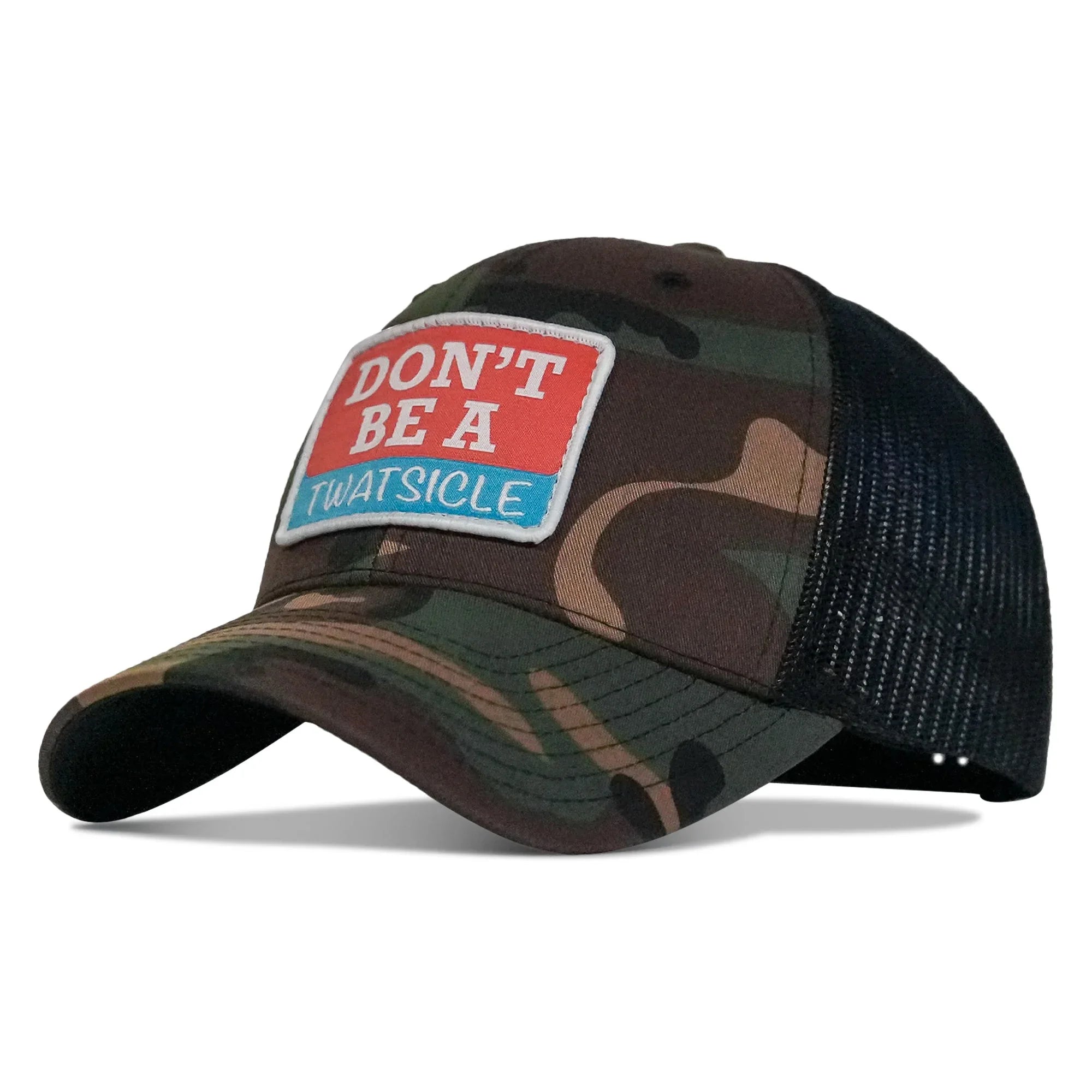 Don't Be A Twatsicle Patch Snapback Hat - Combat Iron Apparel Co.