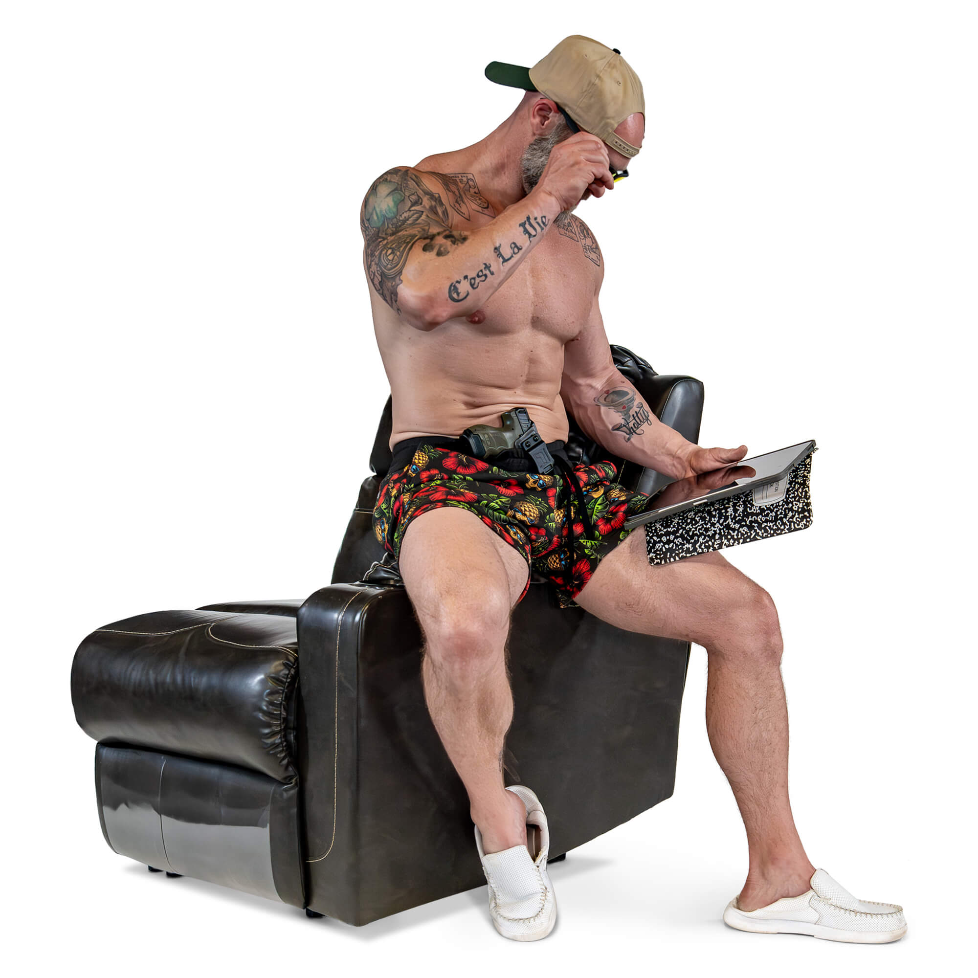 Men's Lounge Sweat Shorts | 5.5" - Combat Iron Apparel Co.