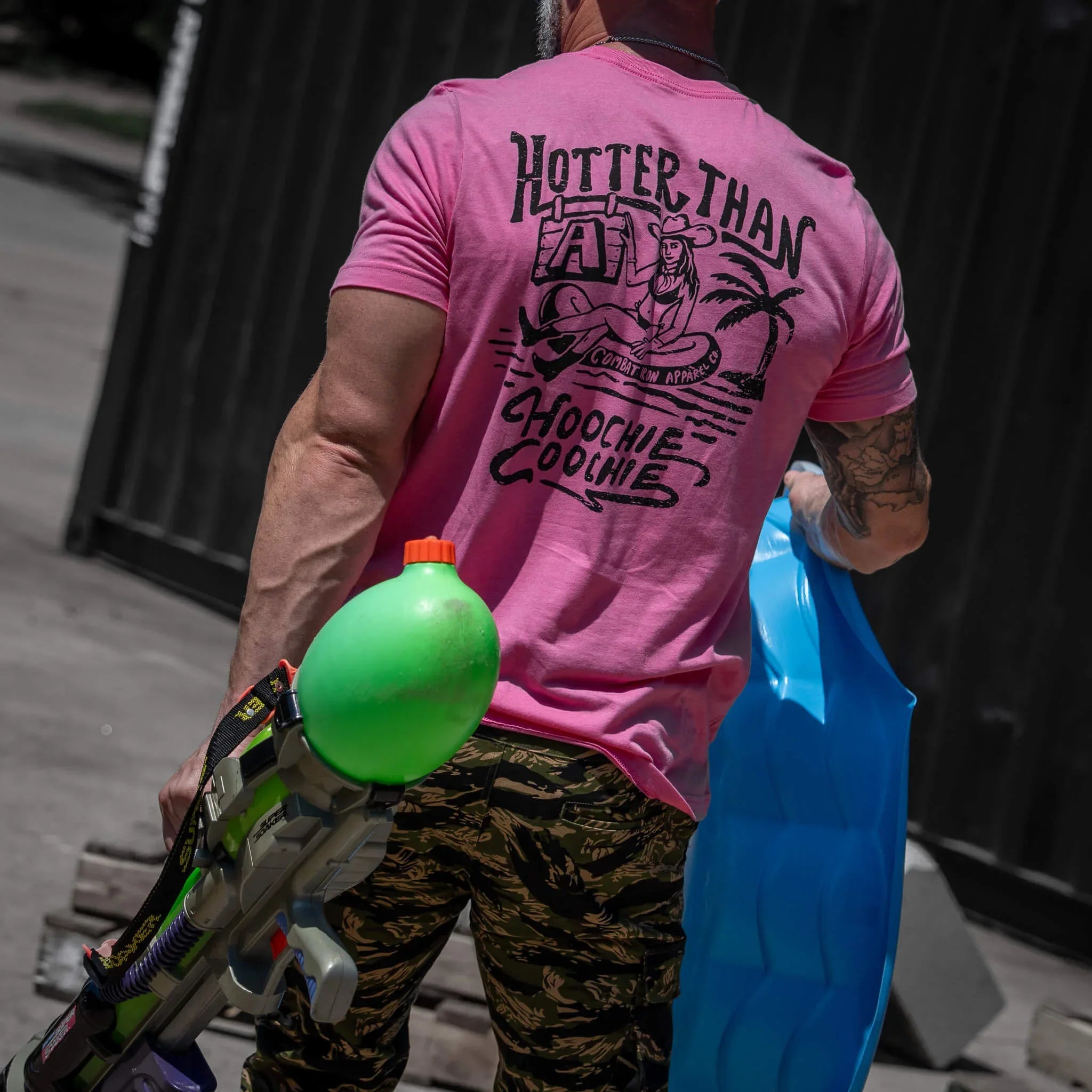Hotter Than A Hoochie Coochie Men's T-Shirt - Combat Iron Apparel Co.