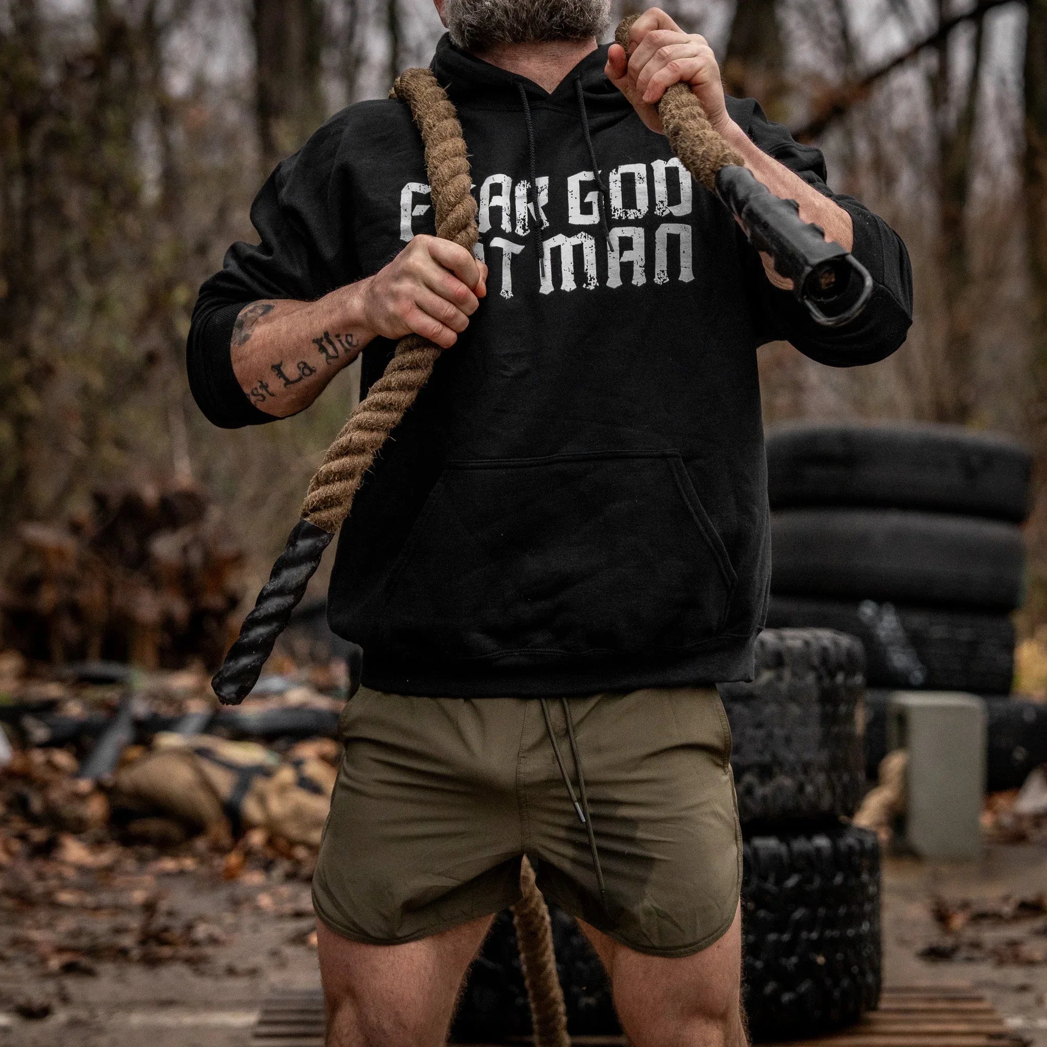 Fear God. Not Man Fleece Lined Hoodies - Combat Iron Apparel Co.