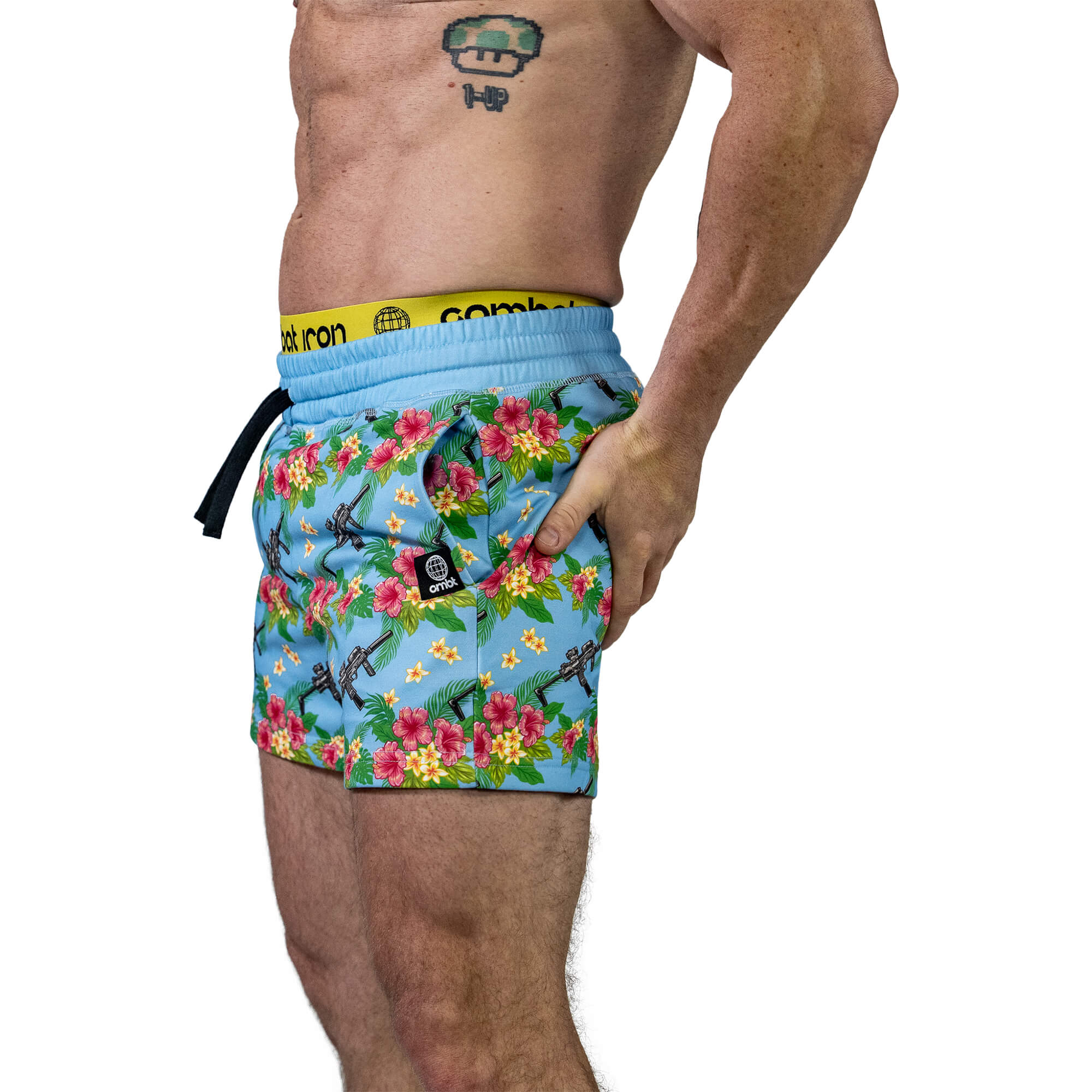 Men's Lounge Sweat Shorts | 5.5" - Combat Iron Apparel Co.
