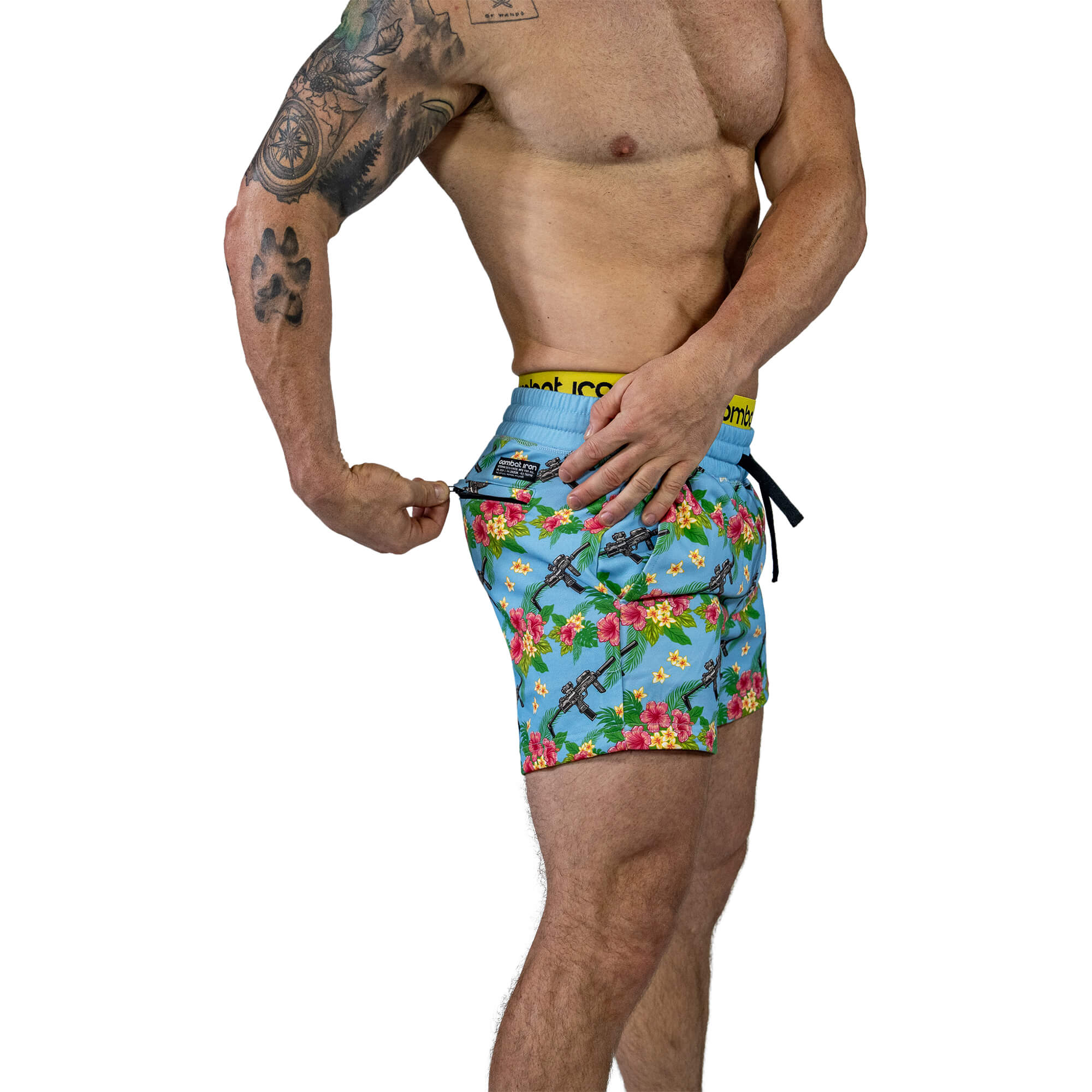 Men's Lounge Sweat Shorts | 5.5" - Combat Iron Apparel Co.