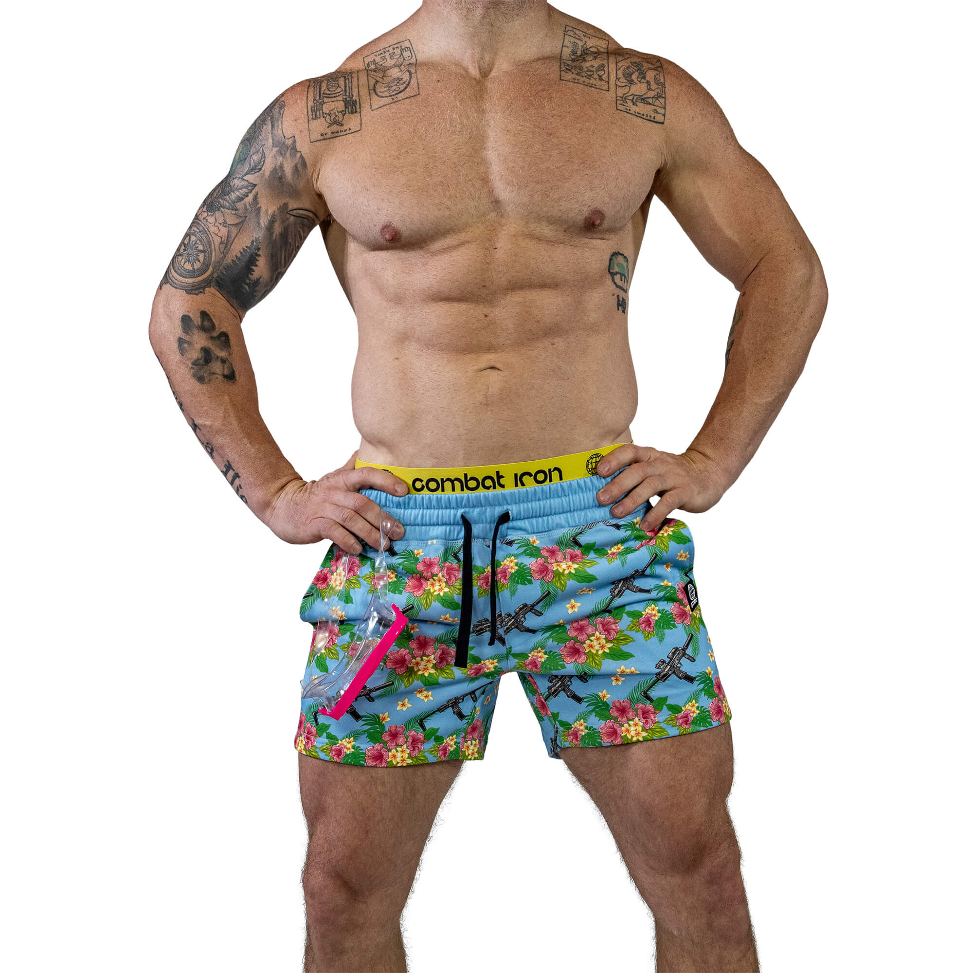 Men's Lounge Sweat Shorts | 5.5" - Combat Iron Apparel Co.