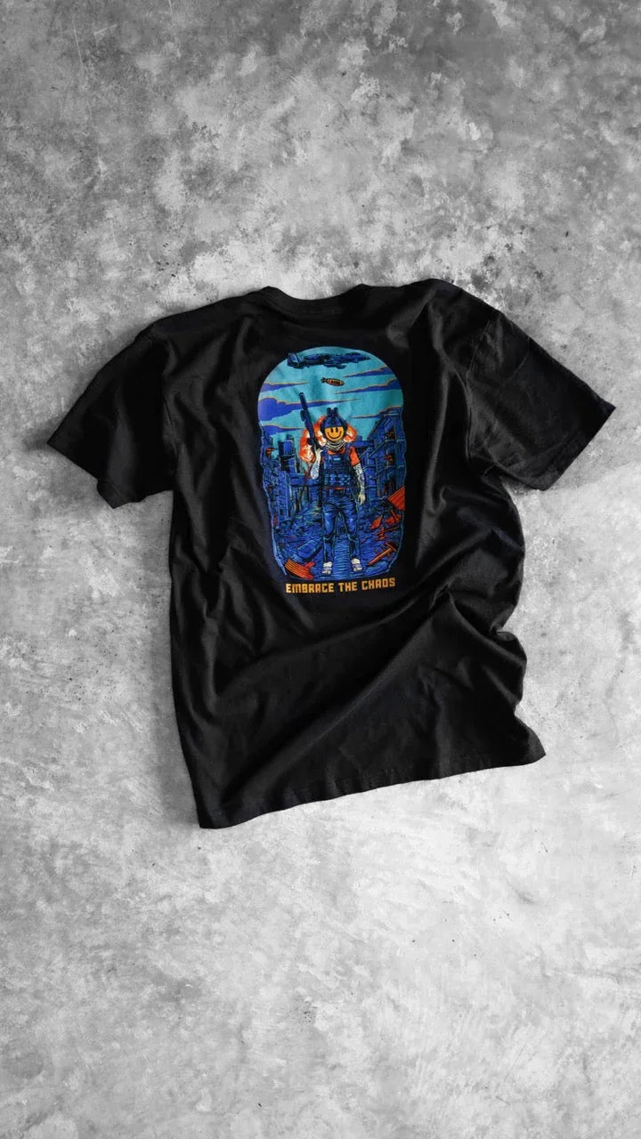 Embrace the Chaos - T-Shirt - Savage Tacticians