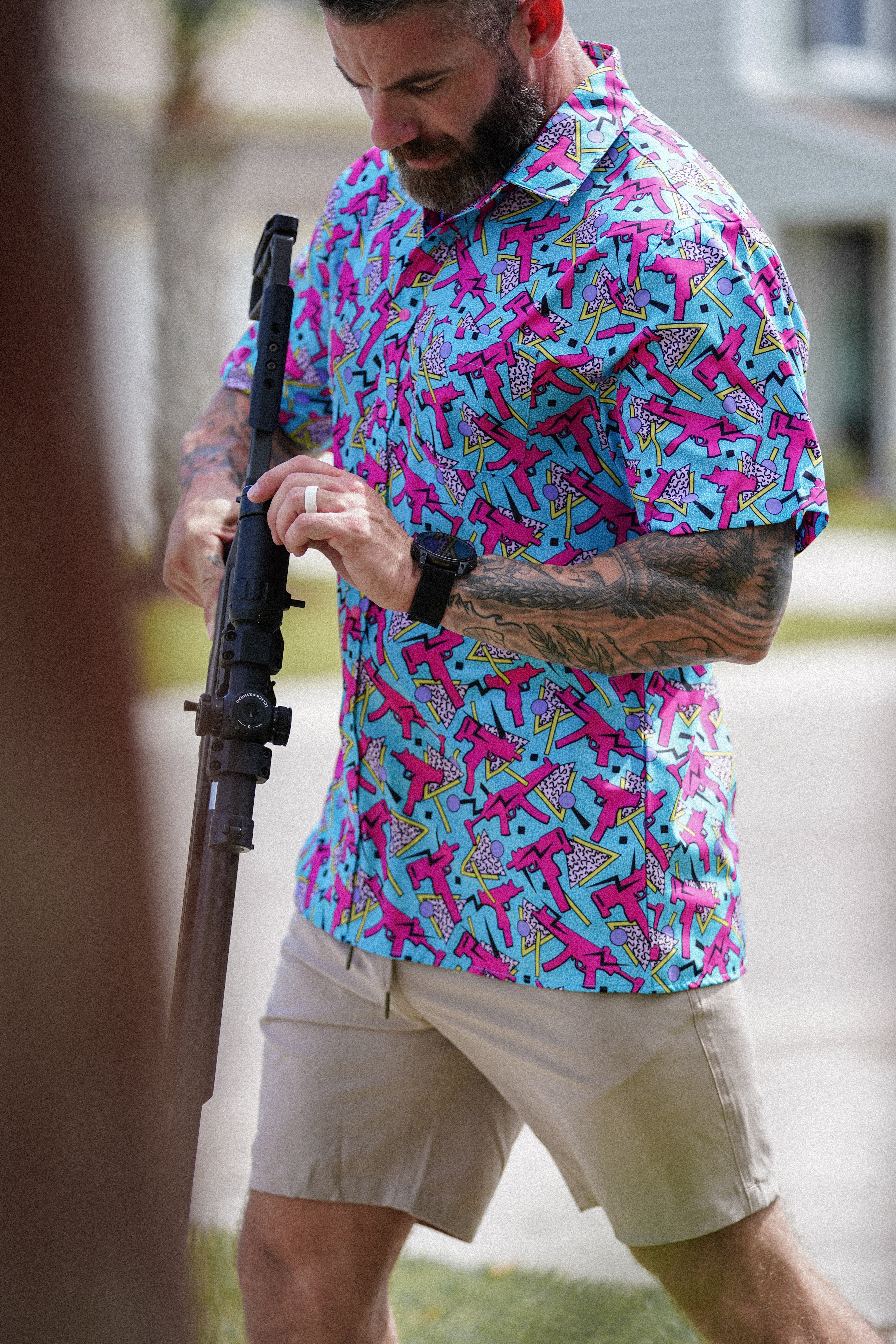 Bayside Button-up - Savage Tacticians