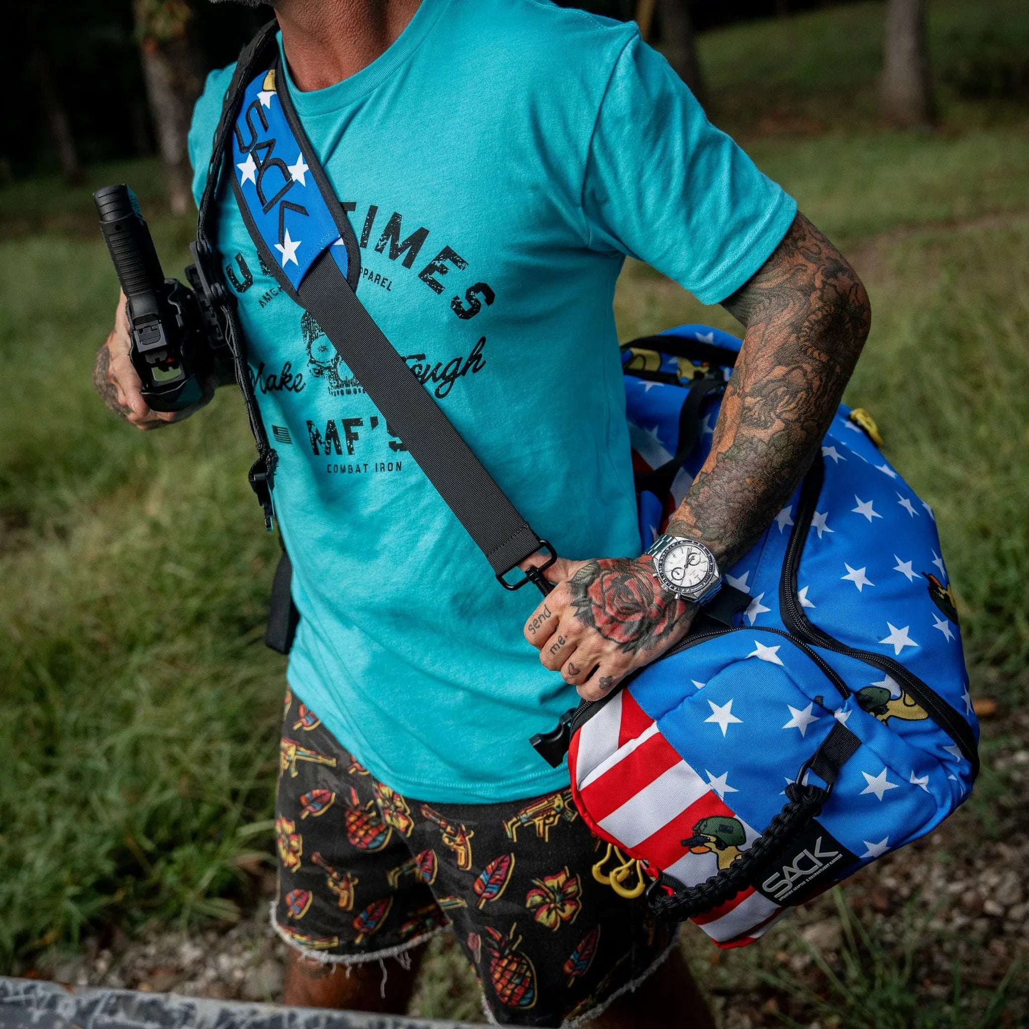 Tough Times Make Tough MF's Men's T-Shirt - Combat Iron Apparel Co.