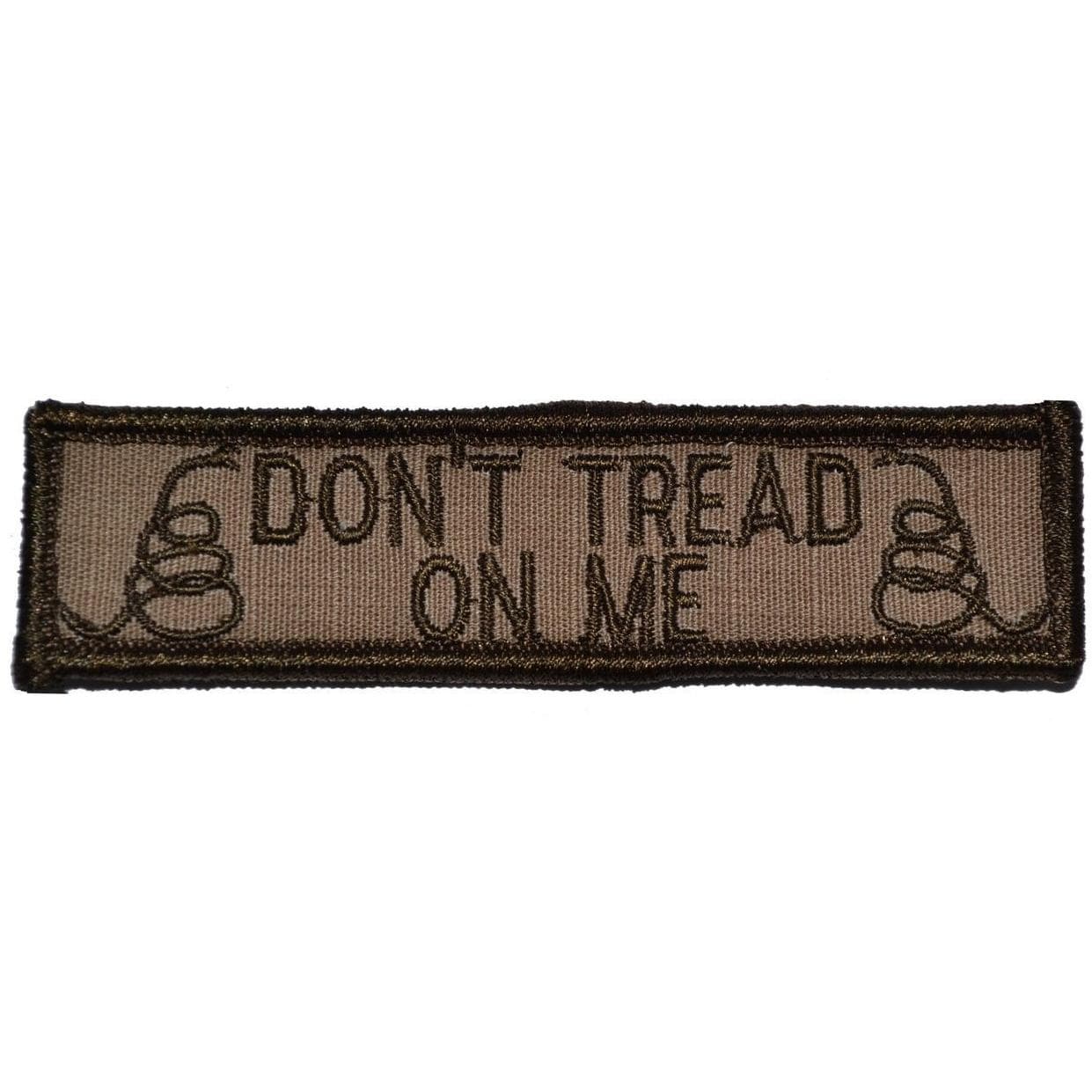Don't Tread on Me Gadsden Snake - 1x3.75 Patch