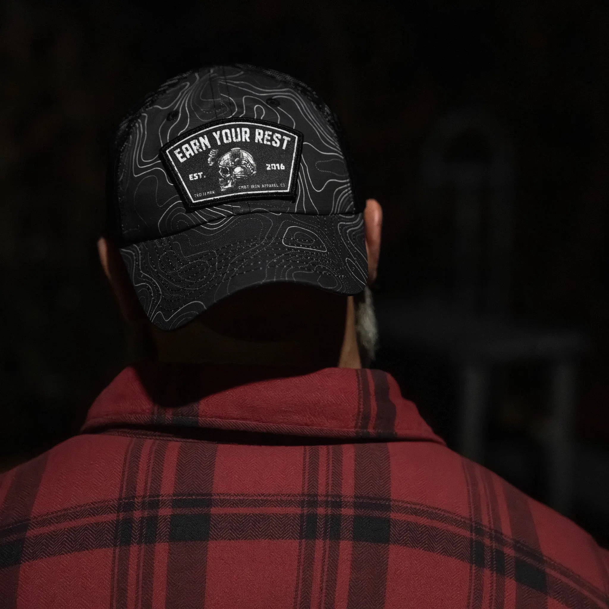 Earn Your Rest Patch Tactical Ripstop Mesh Snapback Hat - Combat Iron Apparel Co.