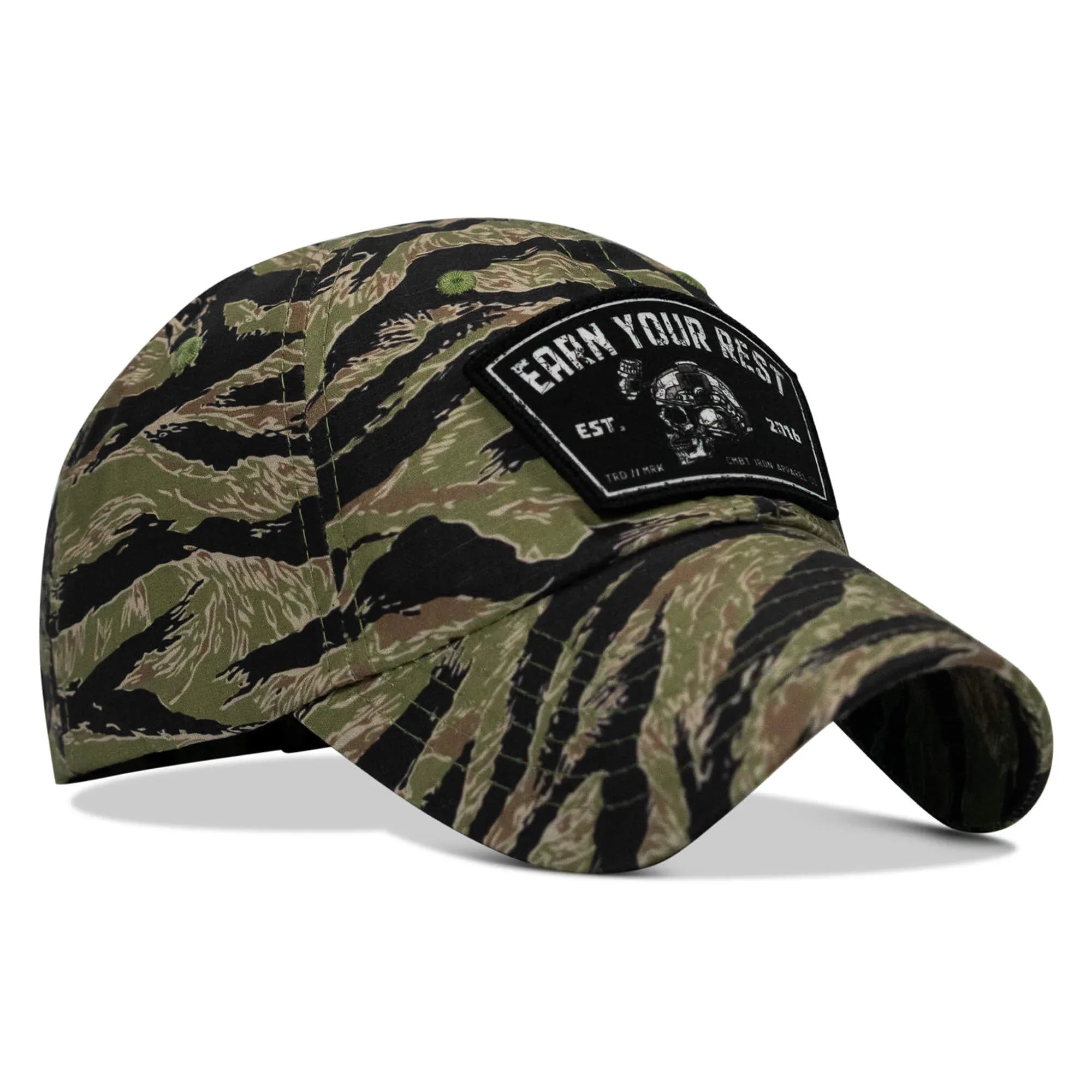 Earn Your Rest Patch Tactical Ripstop Mesh Snapback Hat - Combat Iron Apparel Co.