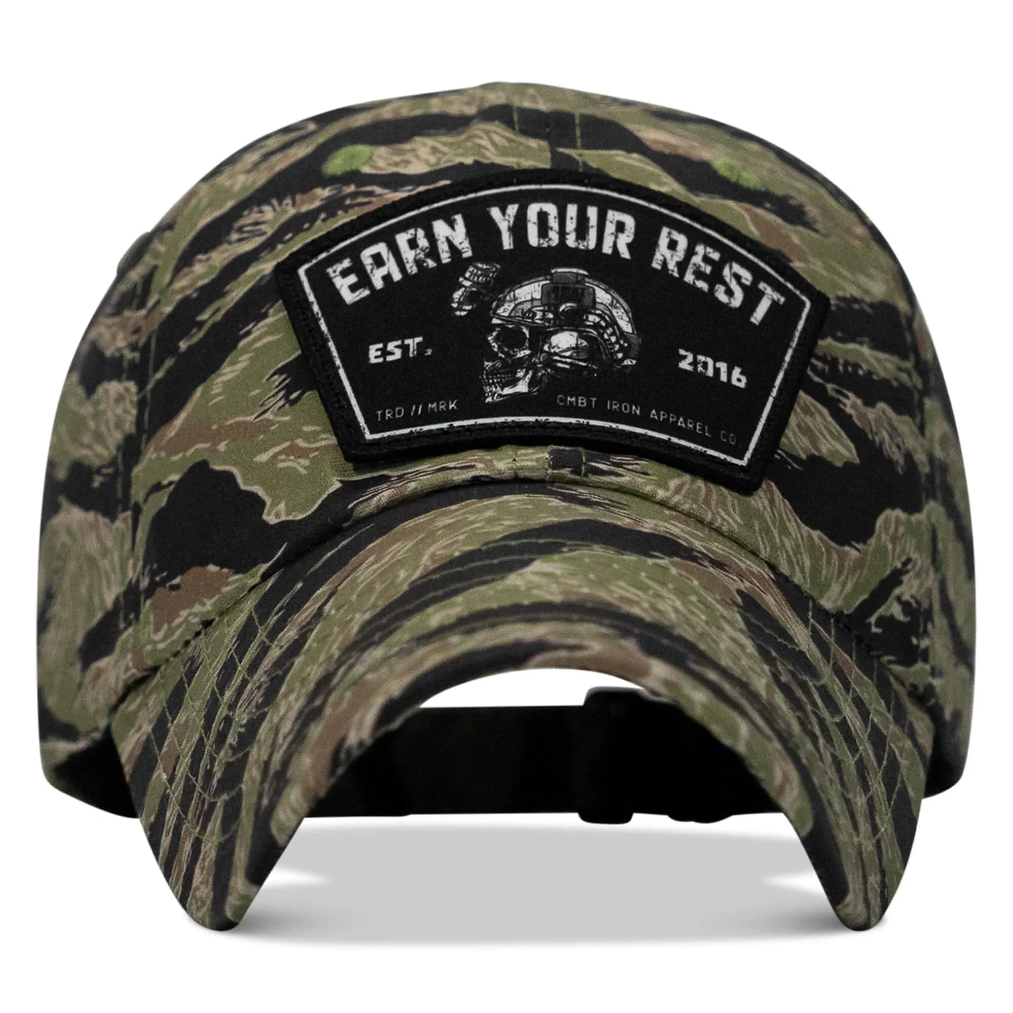 Earn Your Rest Patch Tactical Ripstop Mesh Snapback Hat - Combat Iron Apparel Co.