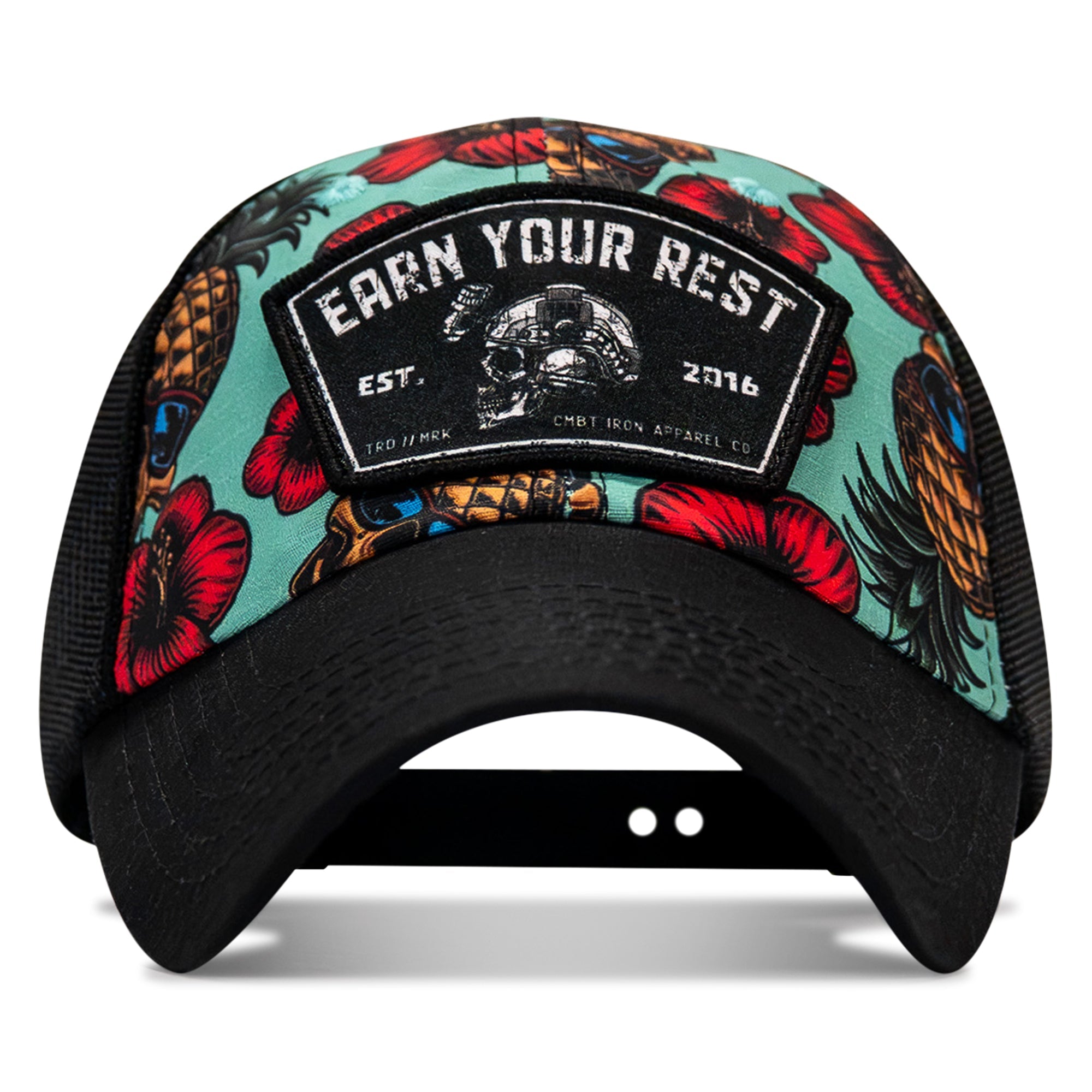 Earn Your Rest Patch Tactical Ripstop Mesh Snapback Hat - Combat Iron Apparel Co.