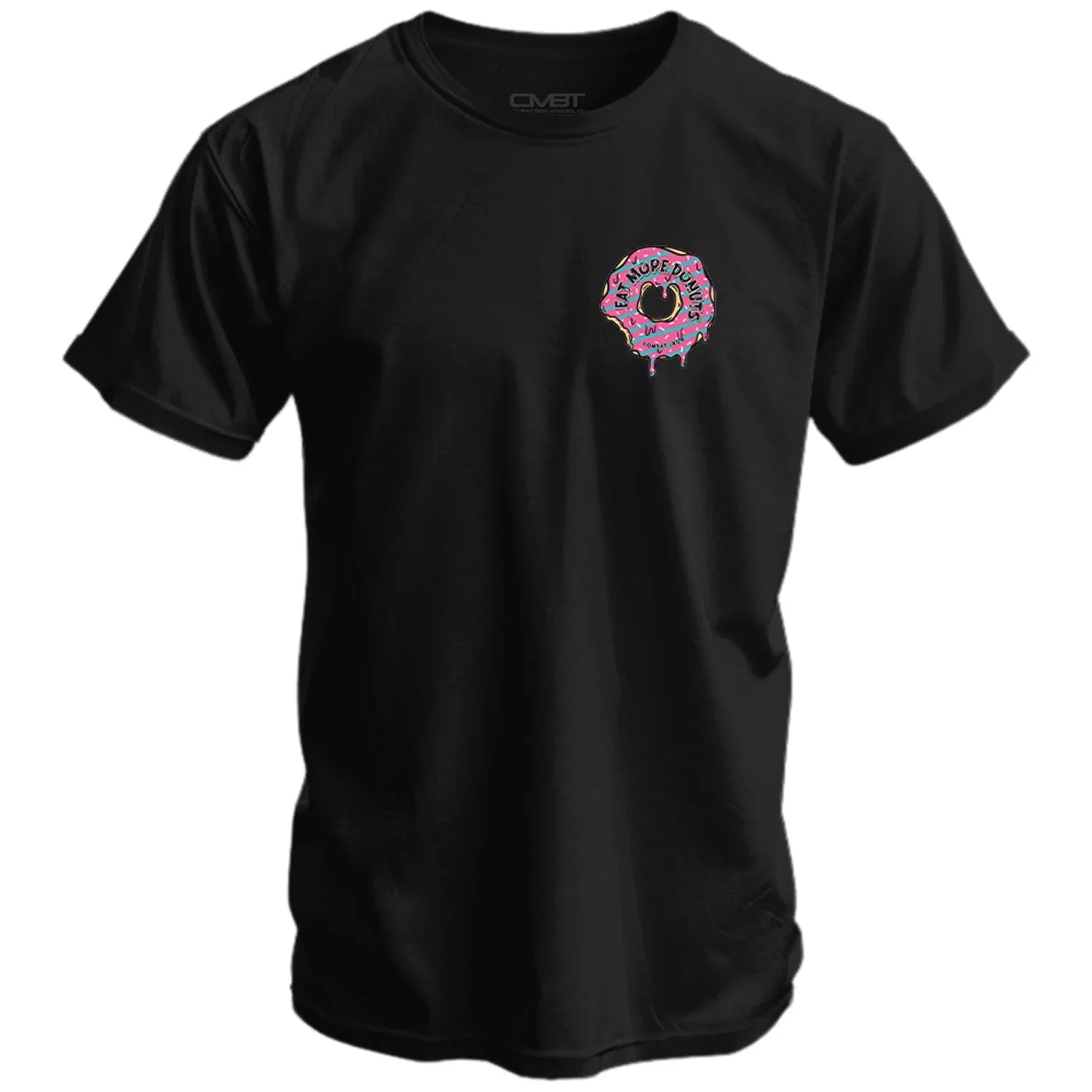 Eat More Donuts So You're Harder To Kidnap Men's T-Shirt - Combat Iron Apparel Co.
