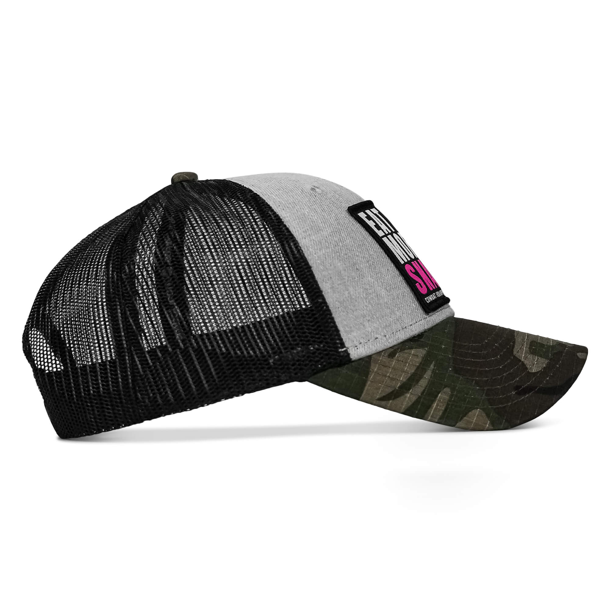 Eat More Snacks Patch Snapback Hat - Combat Iron Apparel Co.