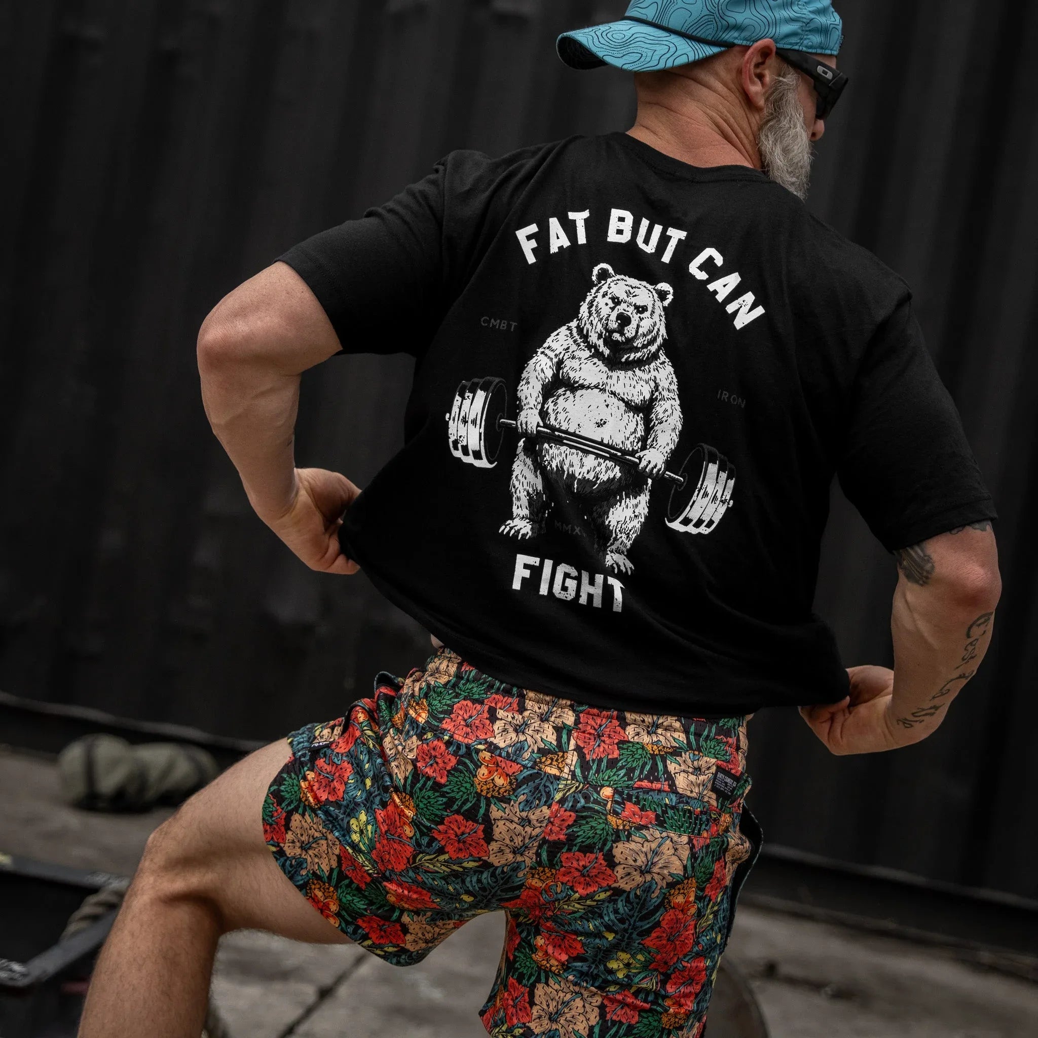 Fat But Can Fight Men's T-Shirt - Combat Iron Apparel Co.