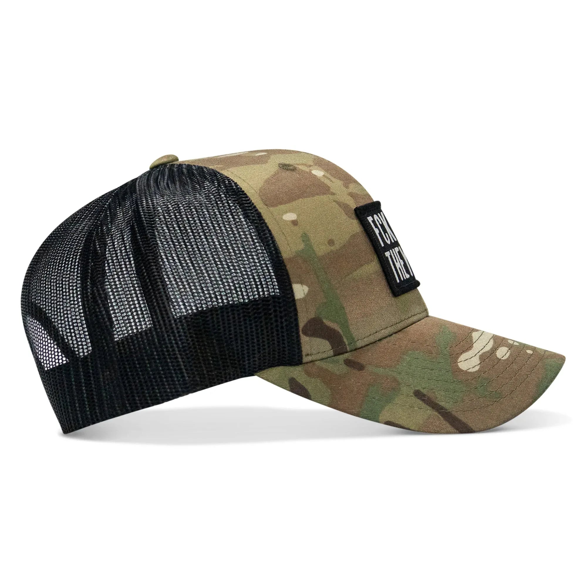 FCK What They Think Patch Snapback Hat - Combat Iron Apparel Co.